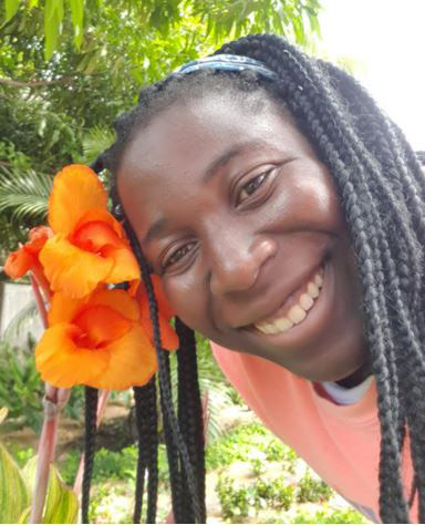 Emmanuela Oppong traveling with the Watson Foundation
