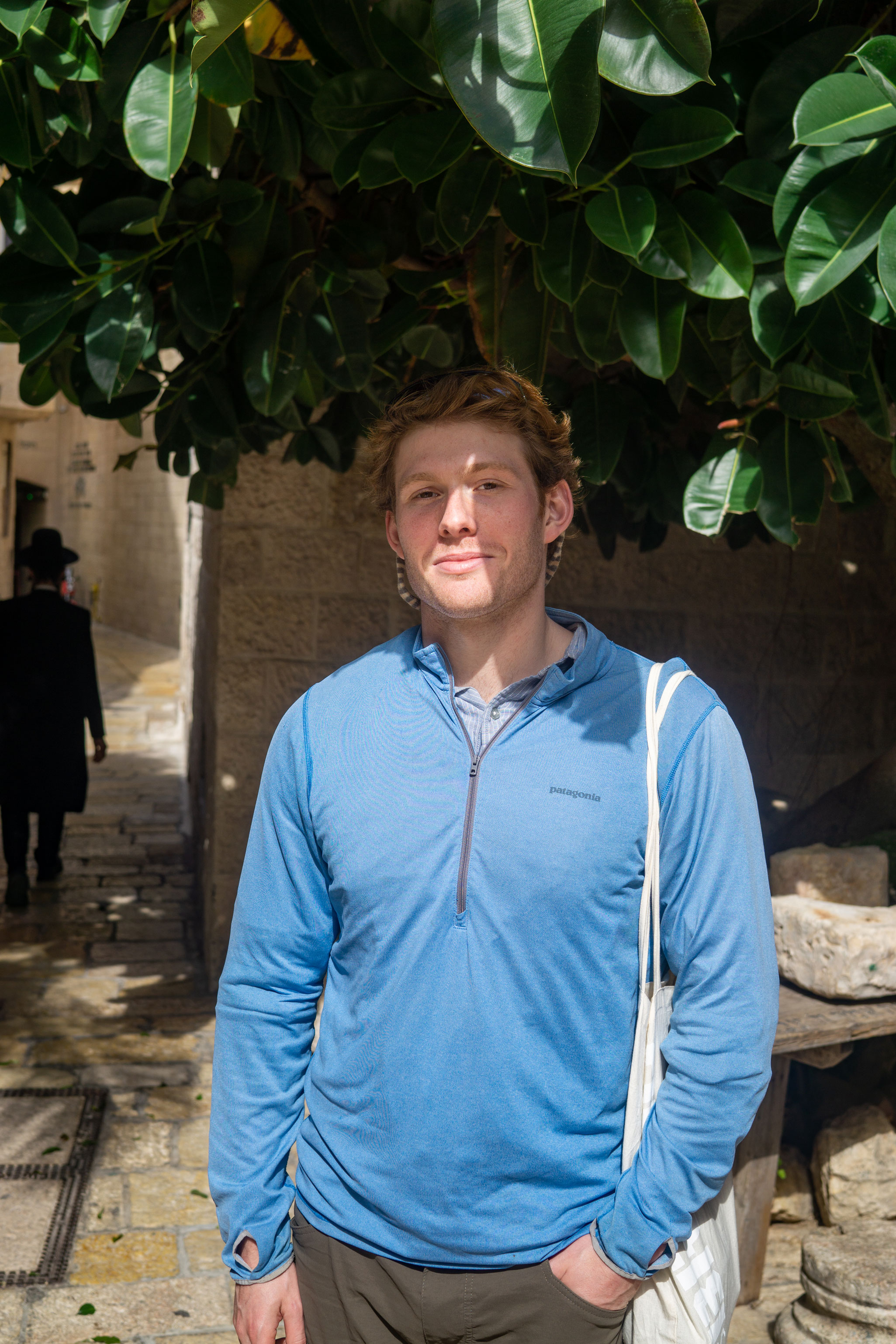 Abel Sapirstein traveling with the Watson Foundation