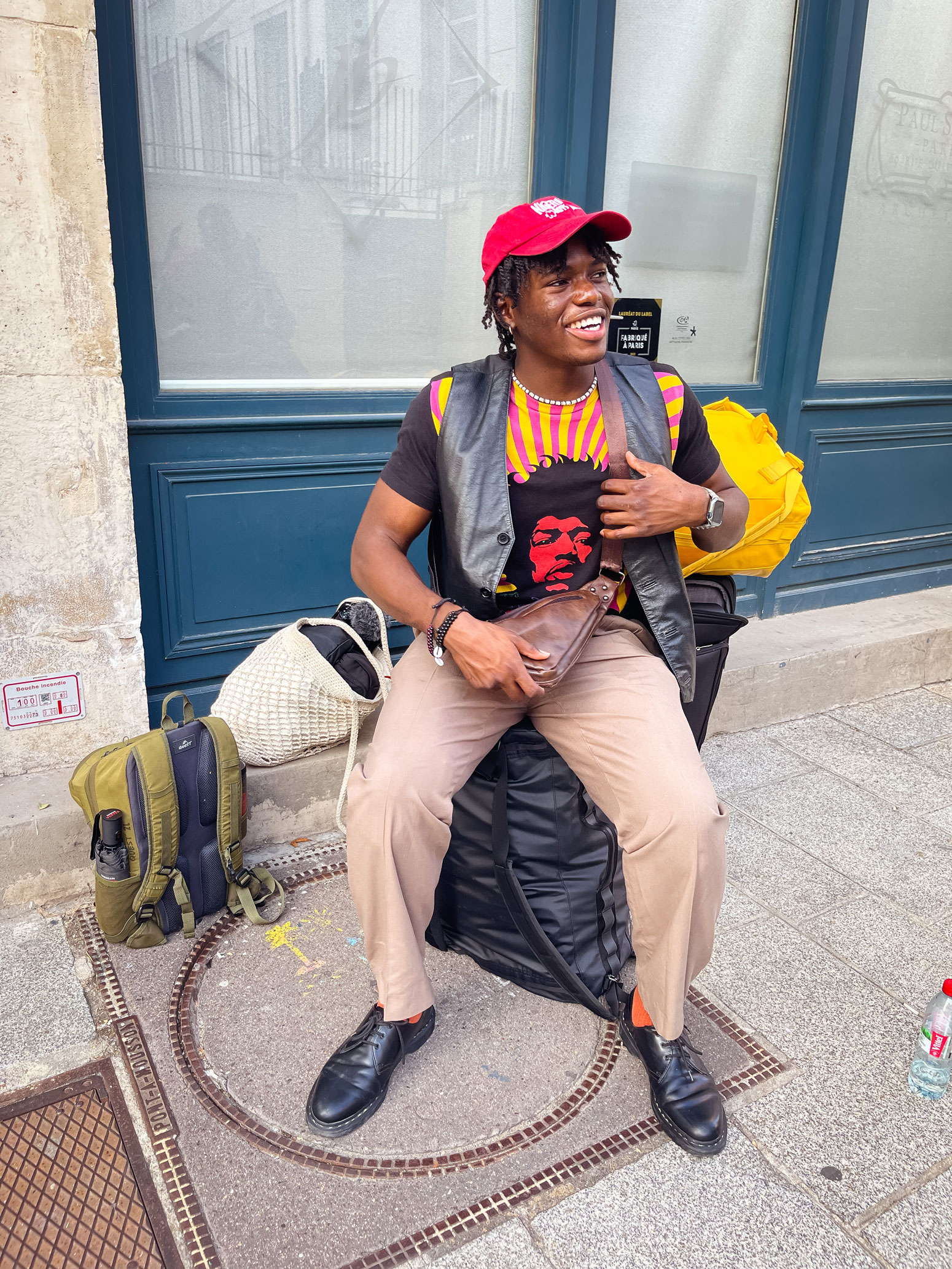 Adébọ́là Oshipitan traveling with the Watson Foundation