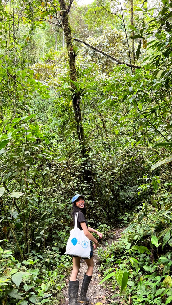 Augustina Nguyen traveling with the Watson Foundation