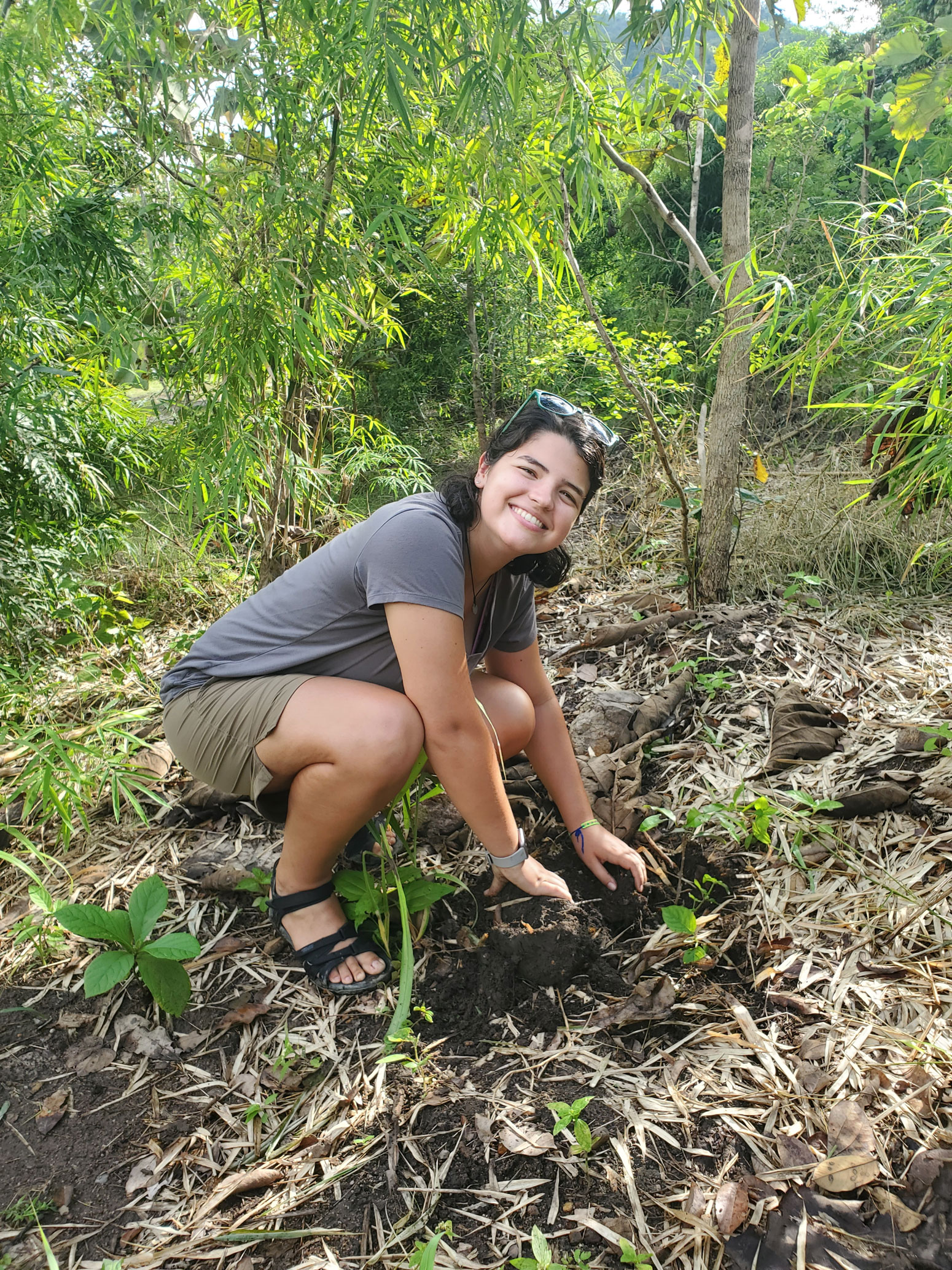 Bethany Costello traveling with the Watson Foundation