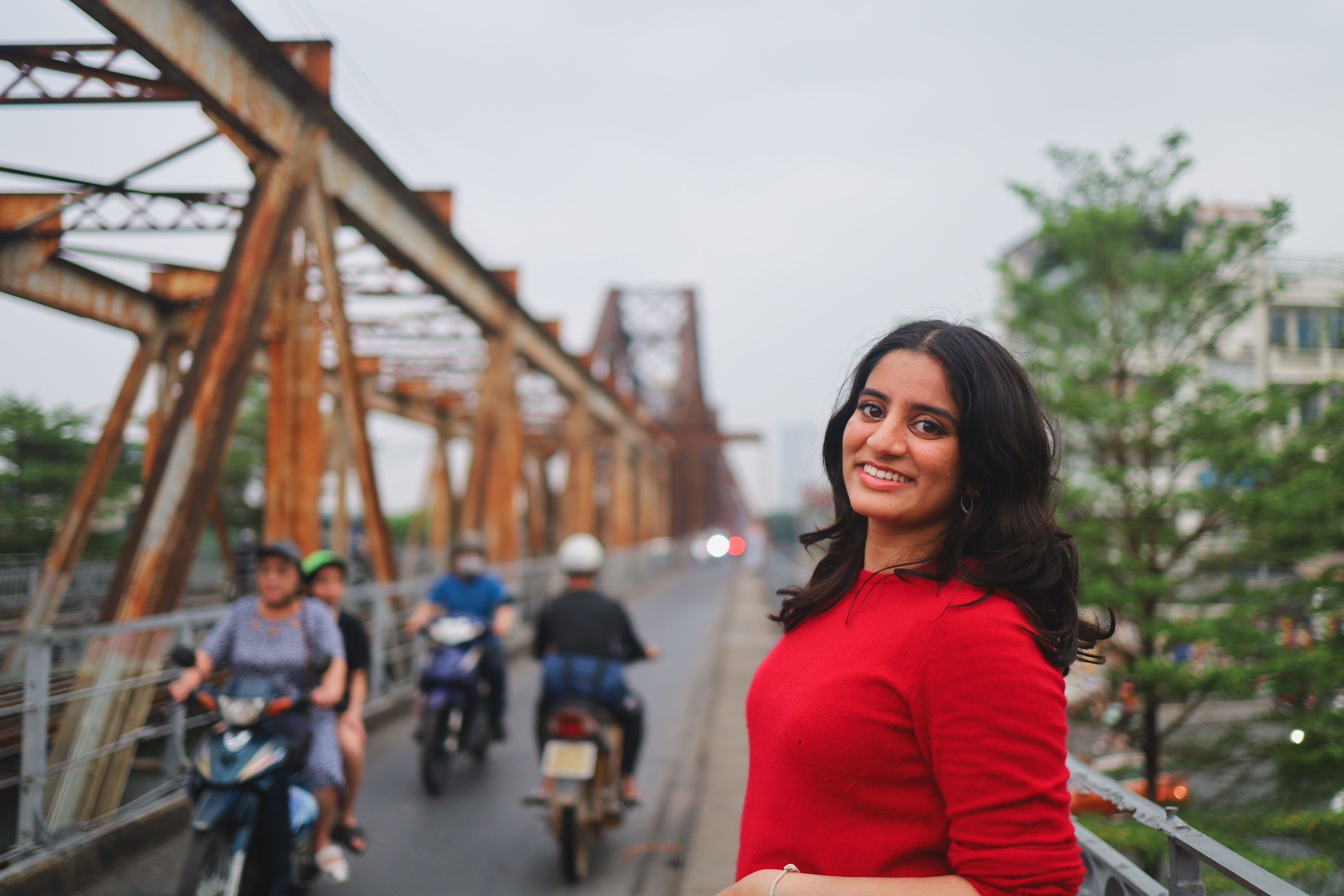 Divya Gudur traveling with the Watson Foundation