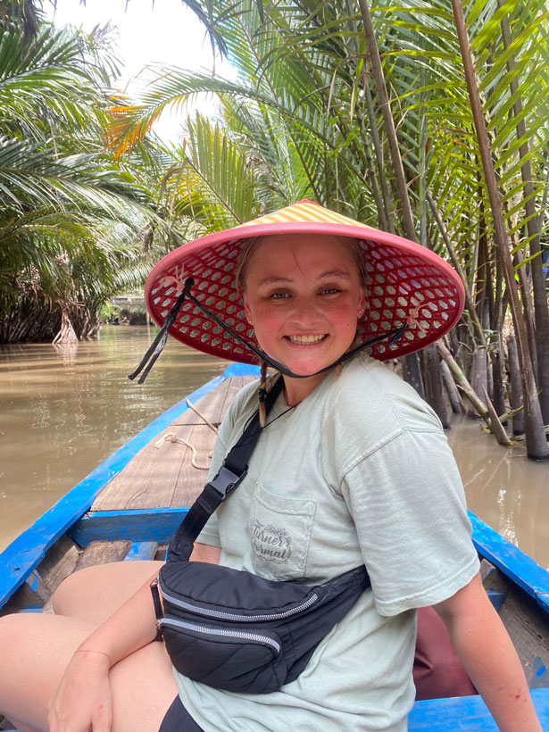 Ellie Lipp traveling with the Watson Foundation