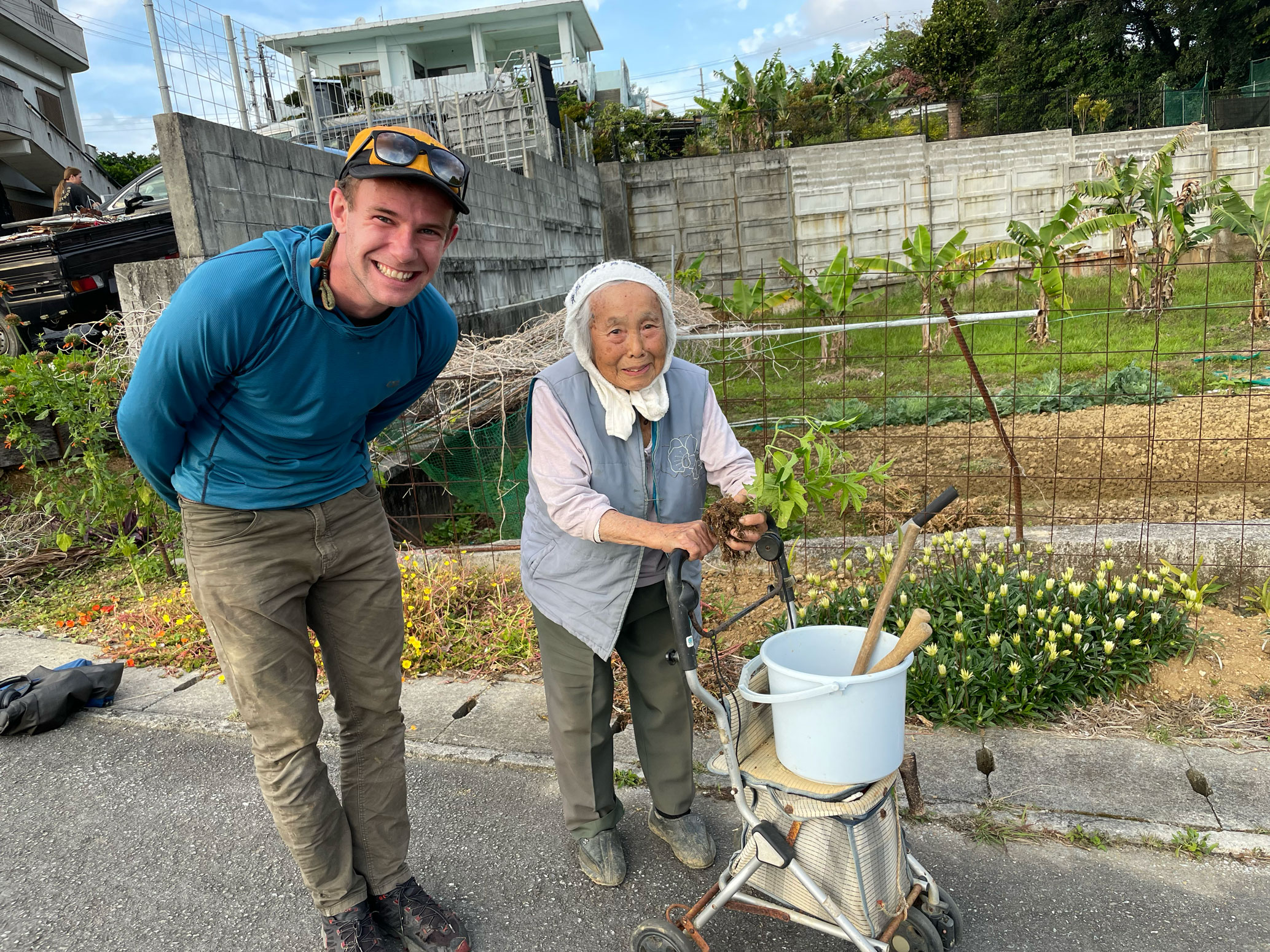 Liam Voorhees traveling with the Watson Foundation