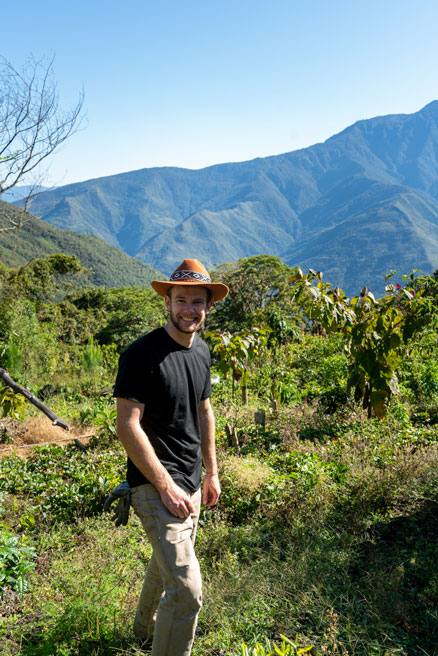 Liam Voorhees traveling with the Watson Foundation