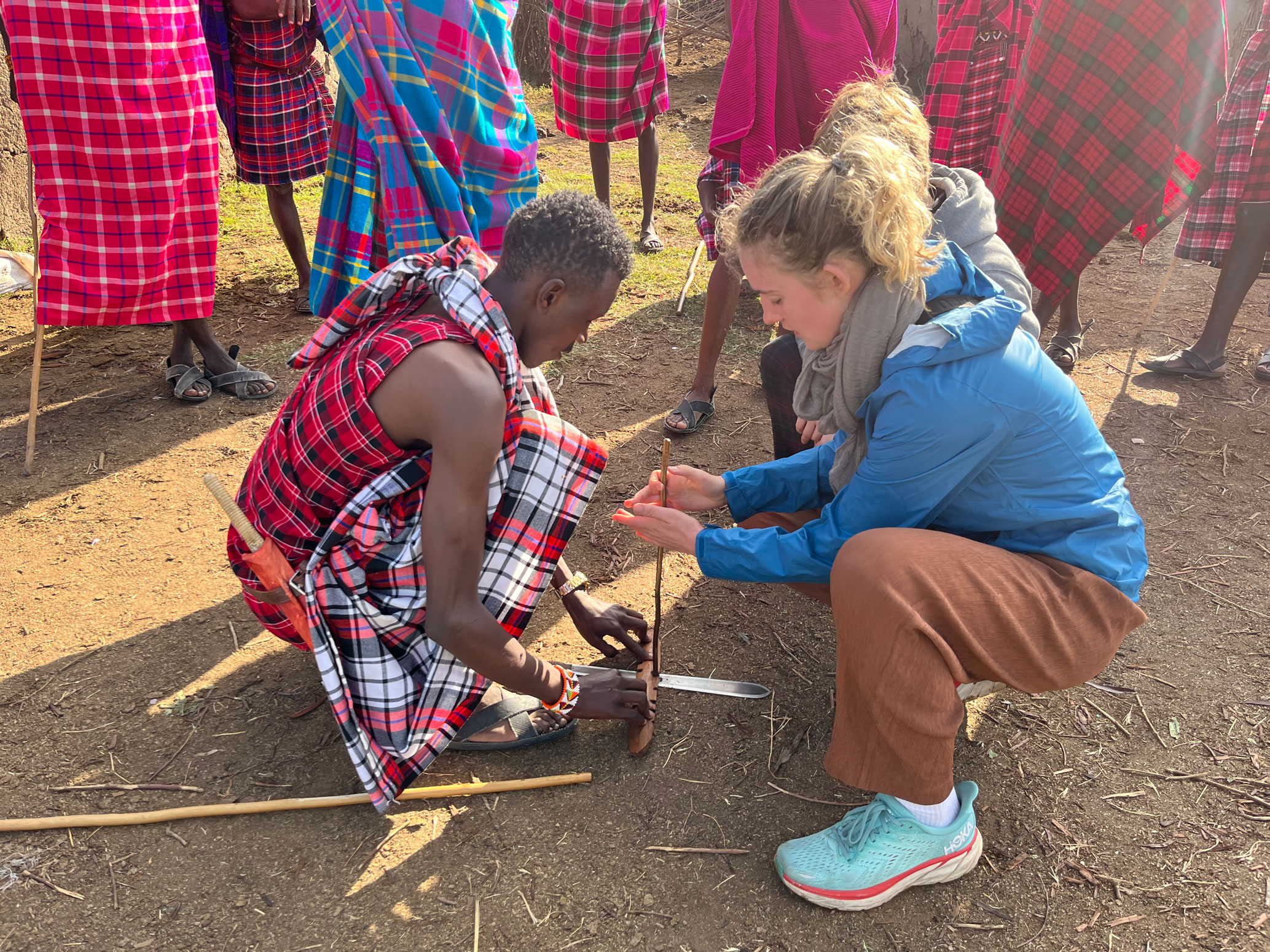 Livia Cox traveling with the Watson Foundation