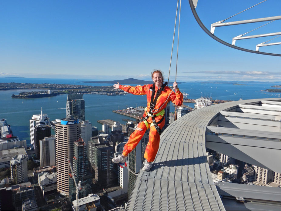 Molly Gleydura traveling with the Watson Foundation