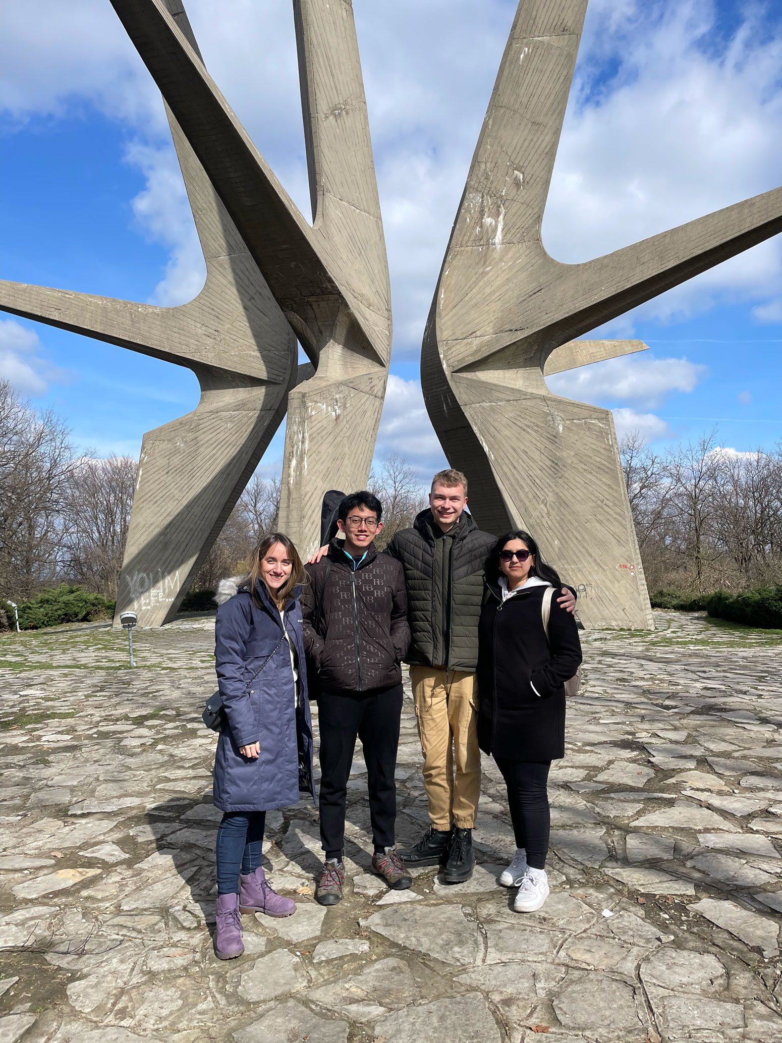 Yuanhao Zou traveling with the Watson Foundation