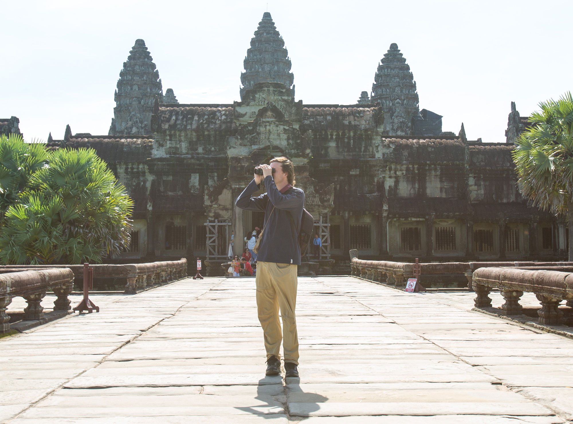 Angus Pritchard traveling with the Watson Foundation