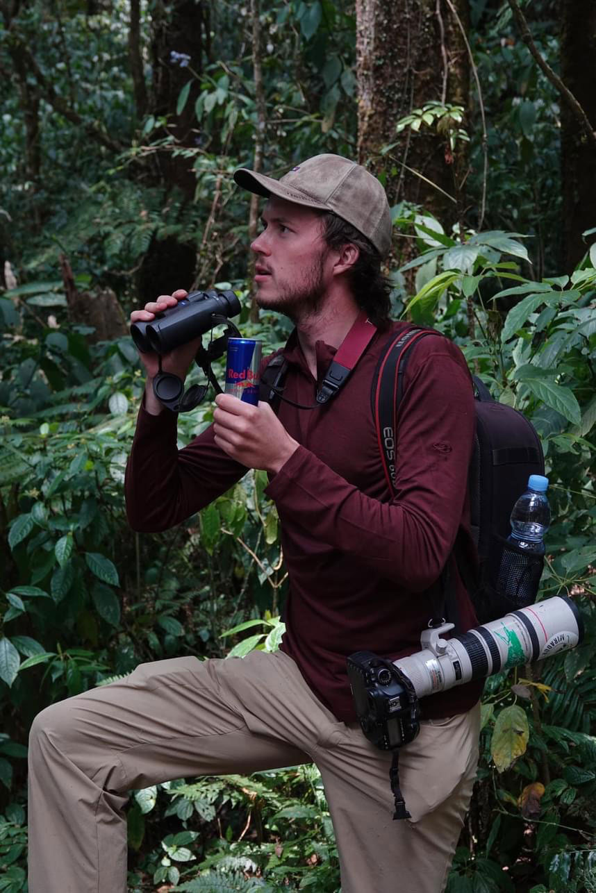 Angus Pritchard traveling with the Watson Foundation