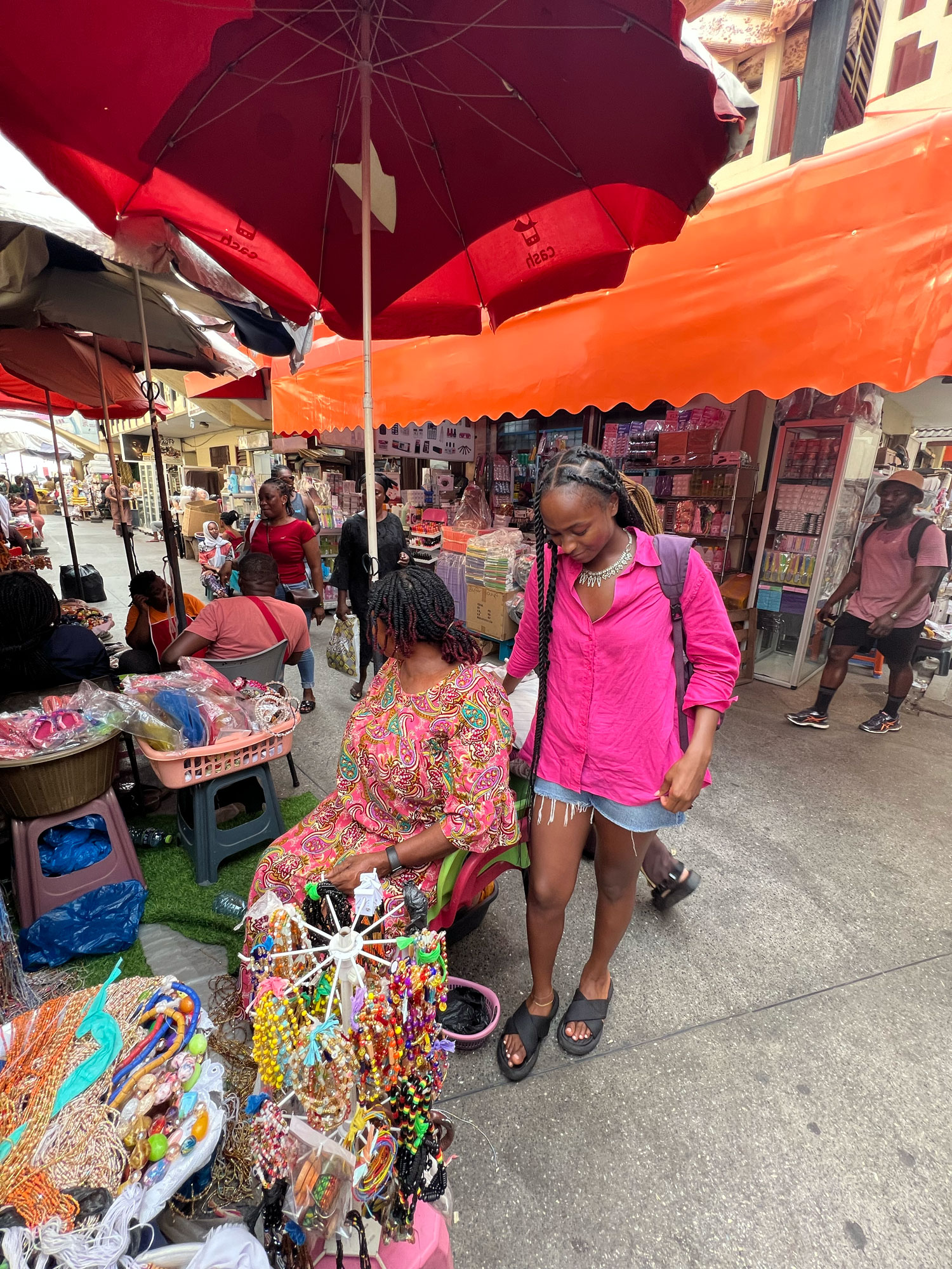 Inayah Bashir traveling with the Watson Foundation