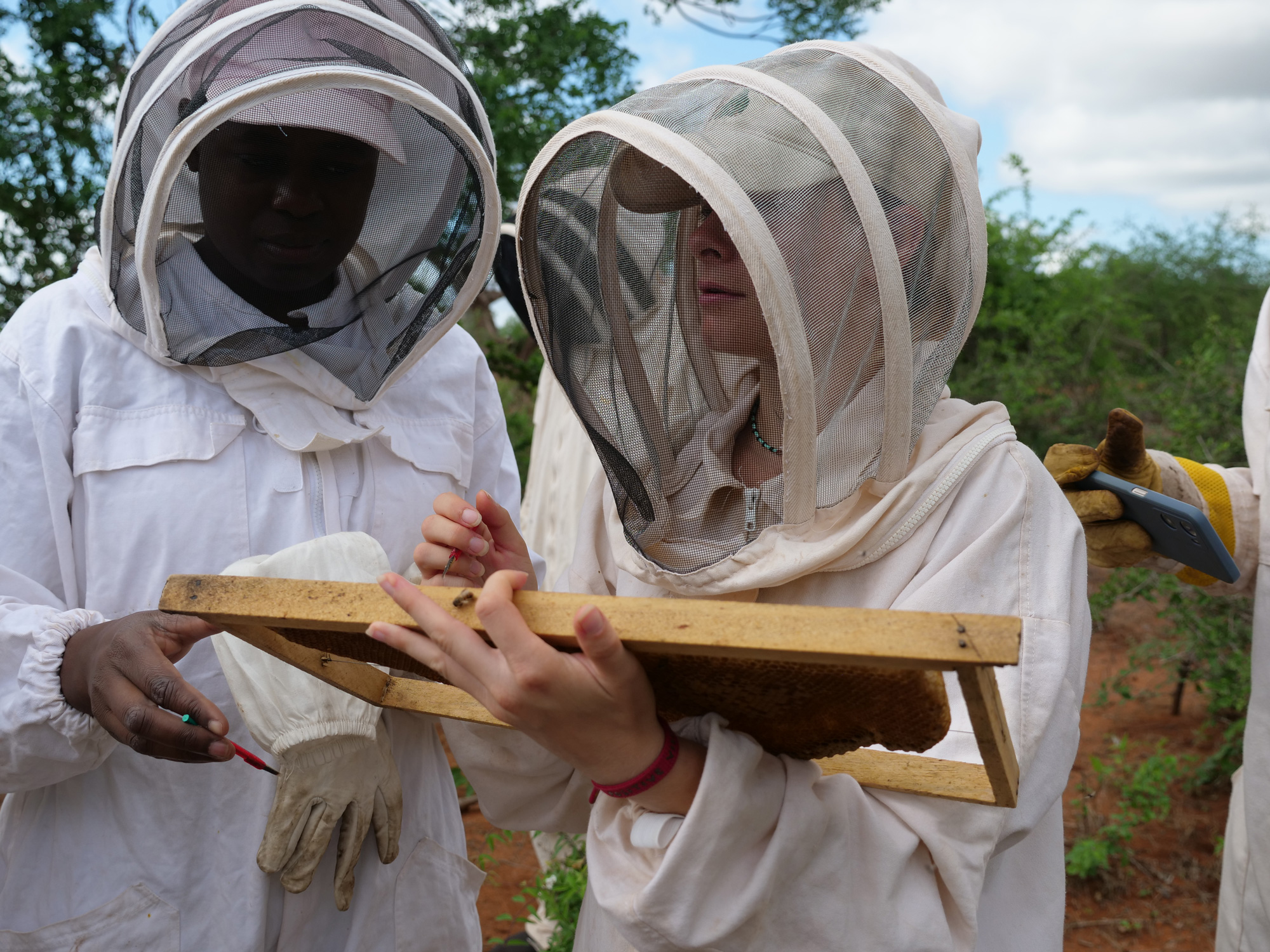 Kass Wojcik traveling with the Watson Foundation