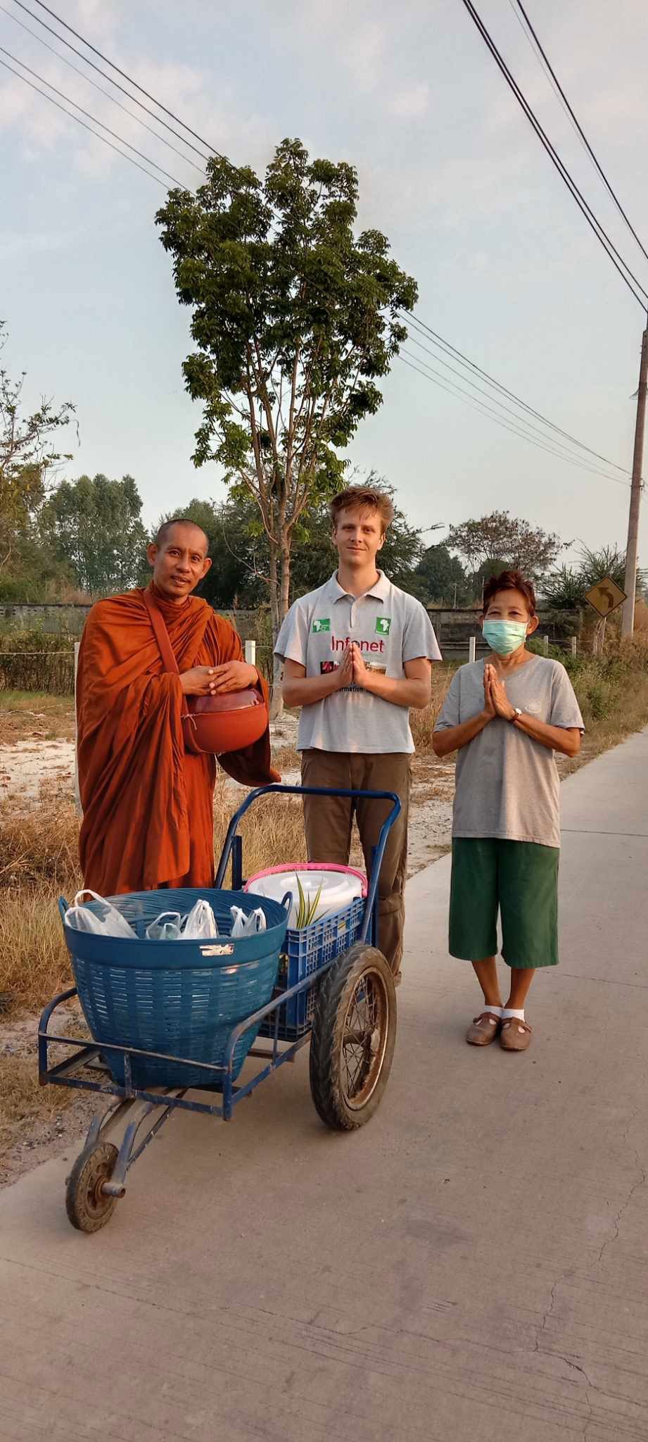 Liam Prum traveling with the Watson Foundation