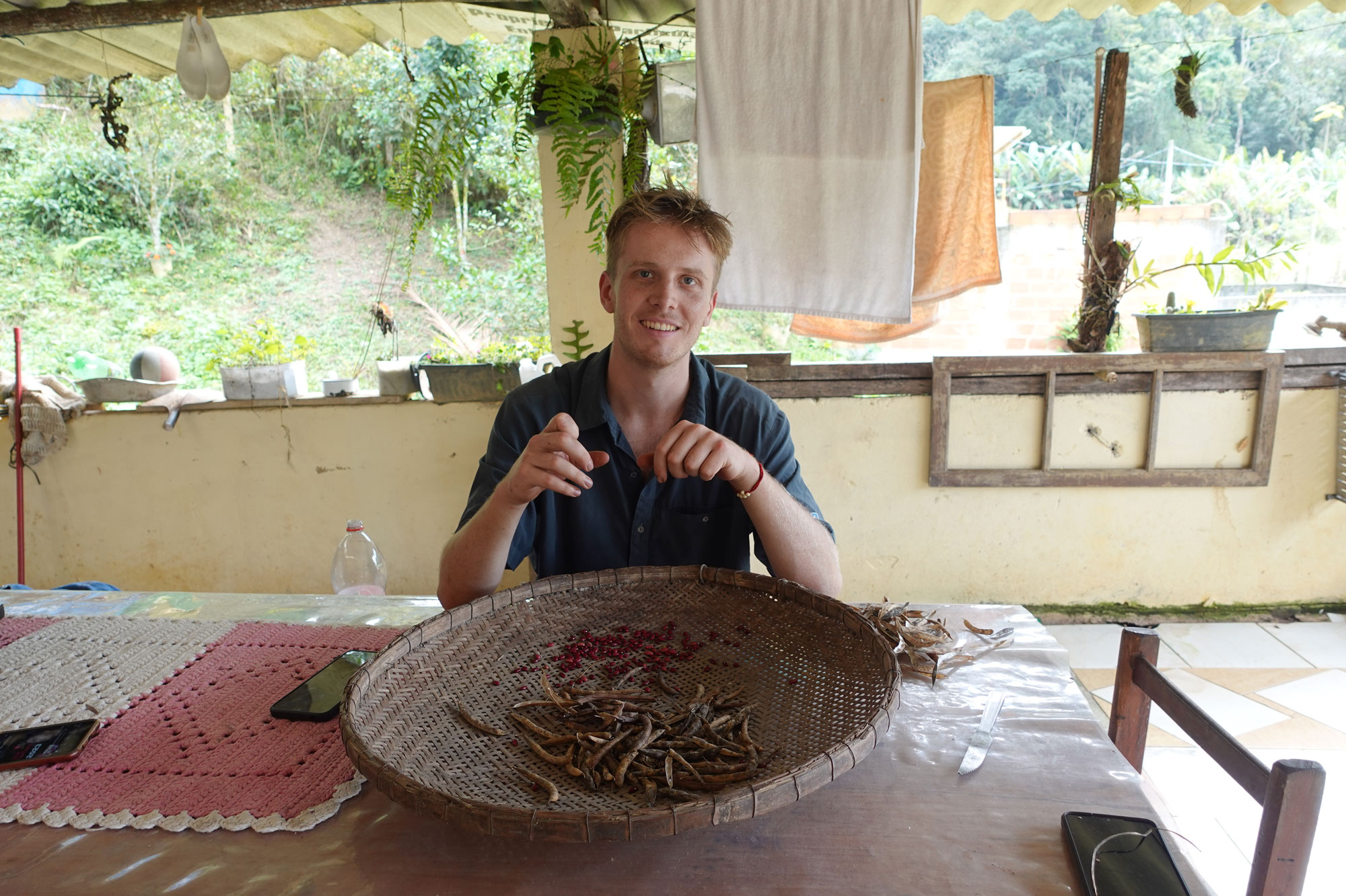 Liam Prum traveling with the Watson Foundation