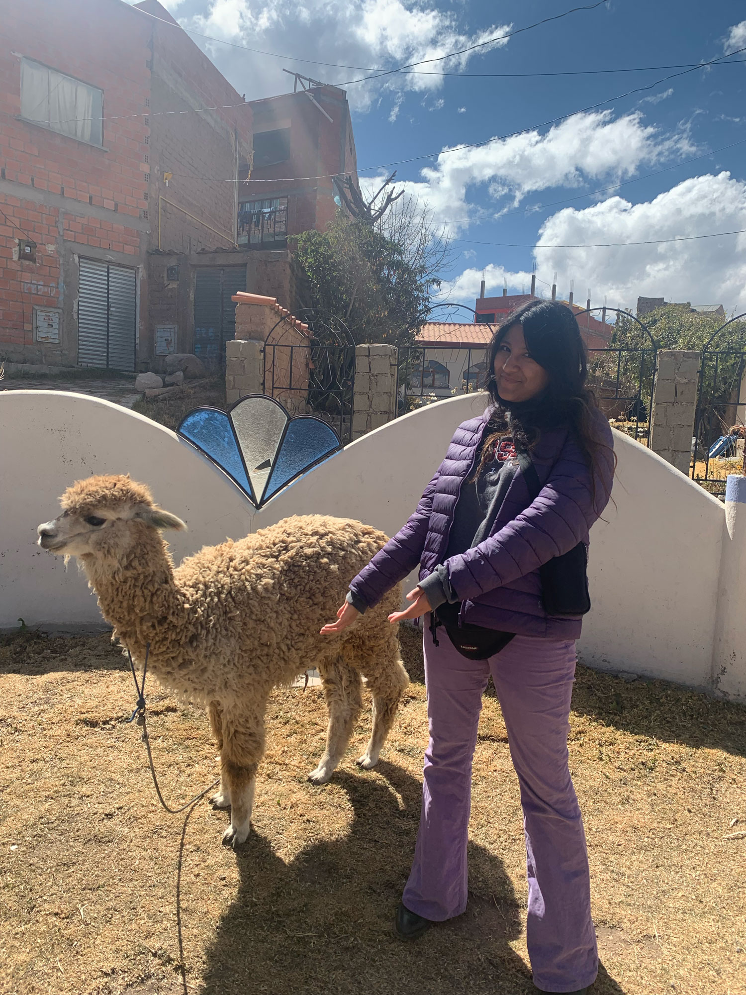 Mari Robles traveling with the Watson Foundation