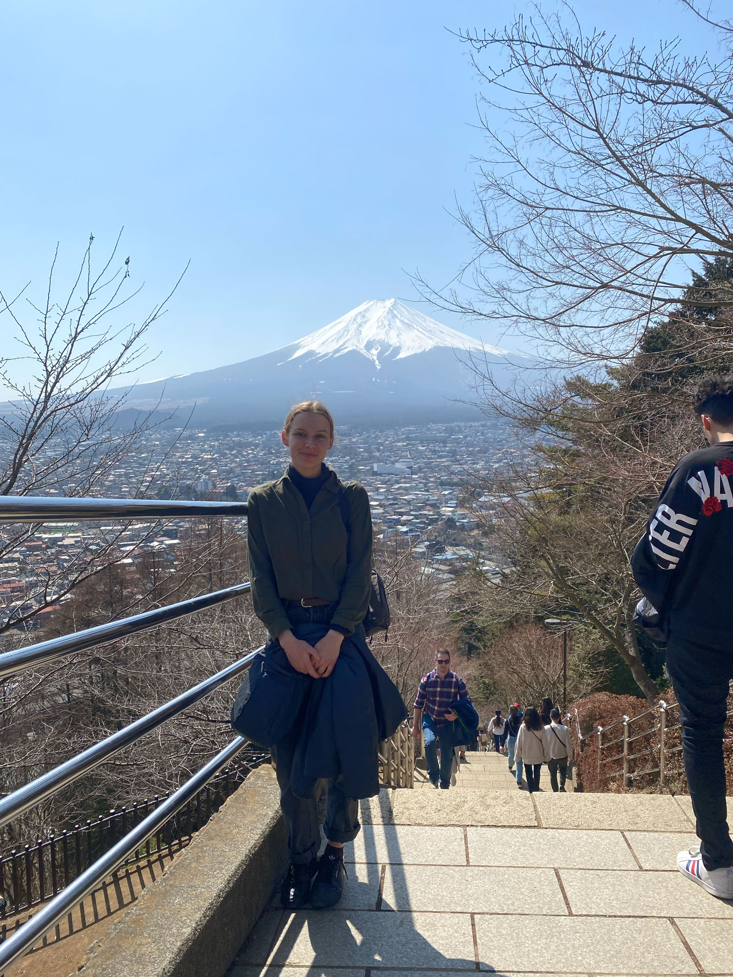 Maya Sobchuk traveling with the Watson Foundation