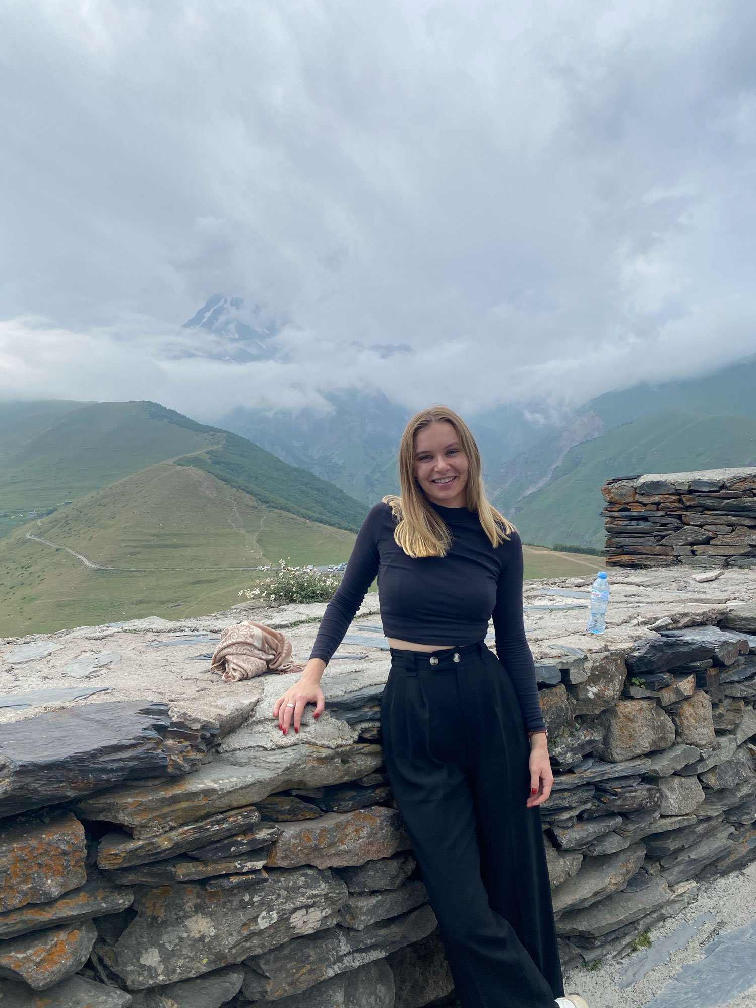 Maya Sobchuk traveling with the Watson Foundation