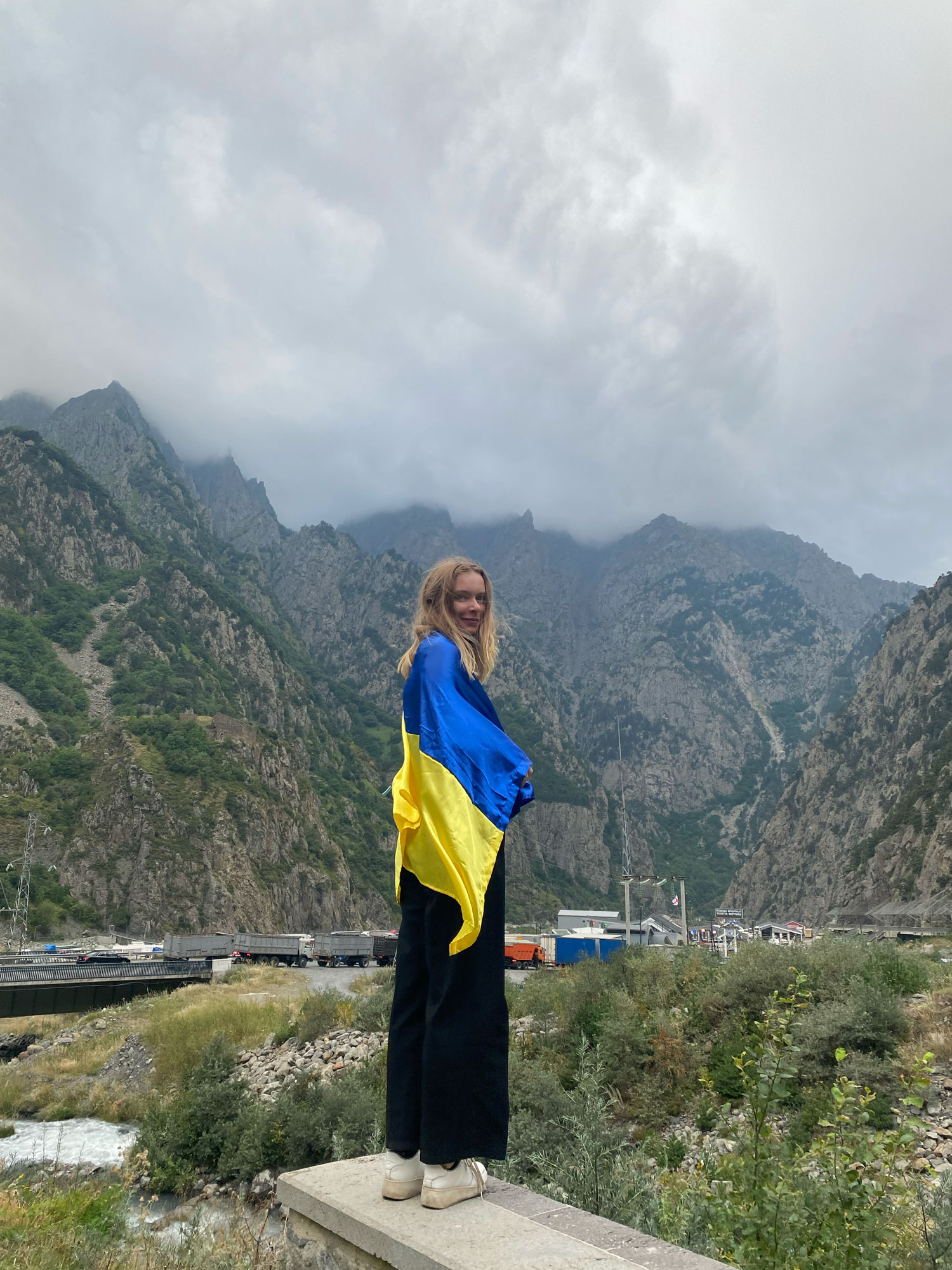 Maya Sobchuk traveling with the Watson Foundation