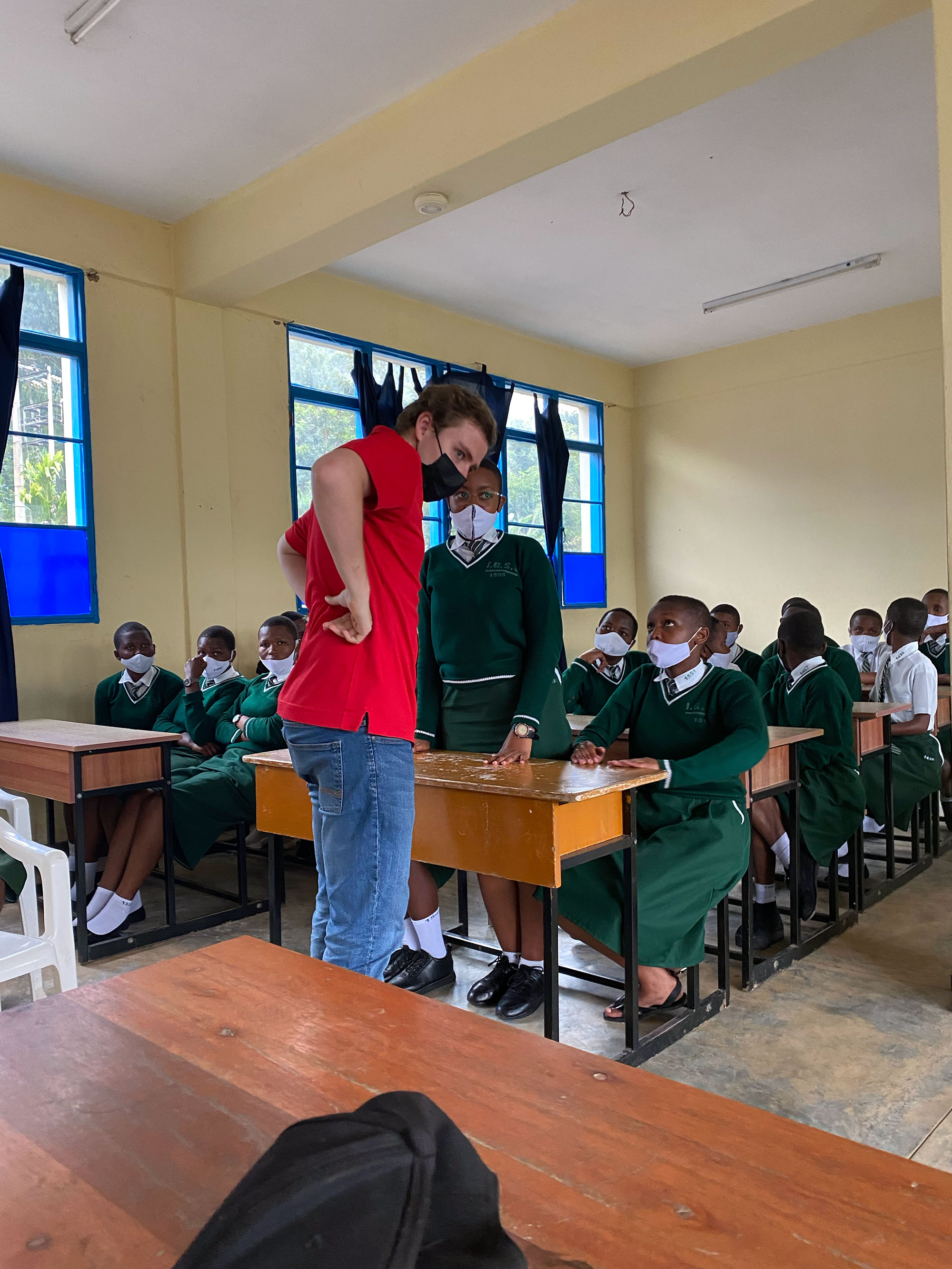 Jacob Fontaine traveling with the Watson Foundation