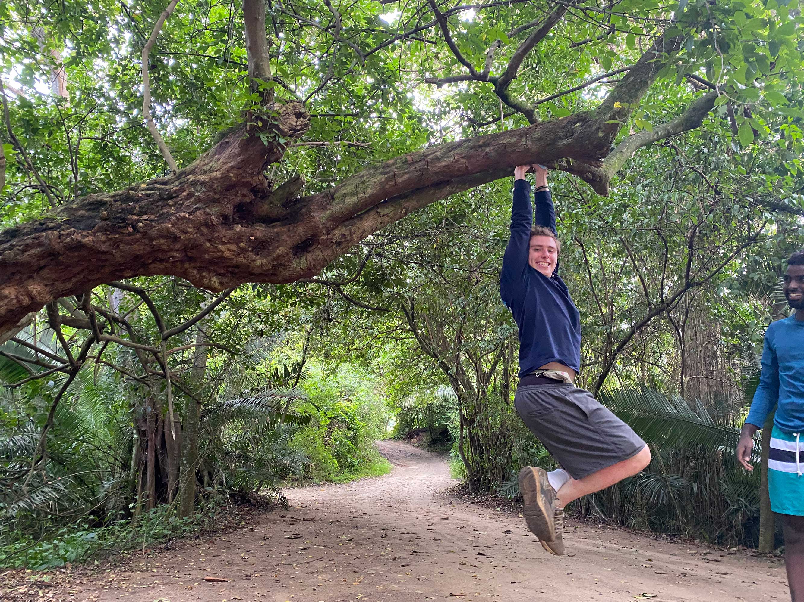 Jacob Fontaine traveling with the Watson Foundation