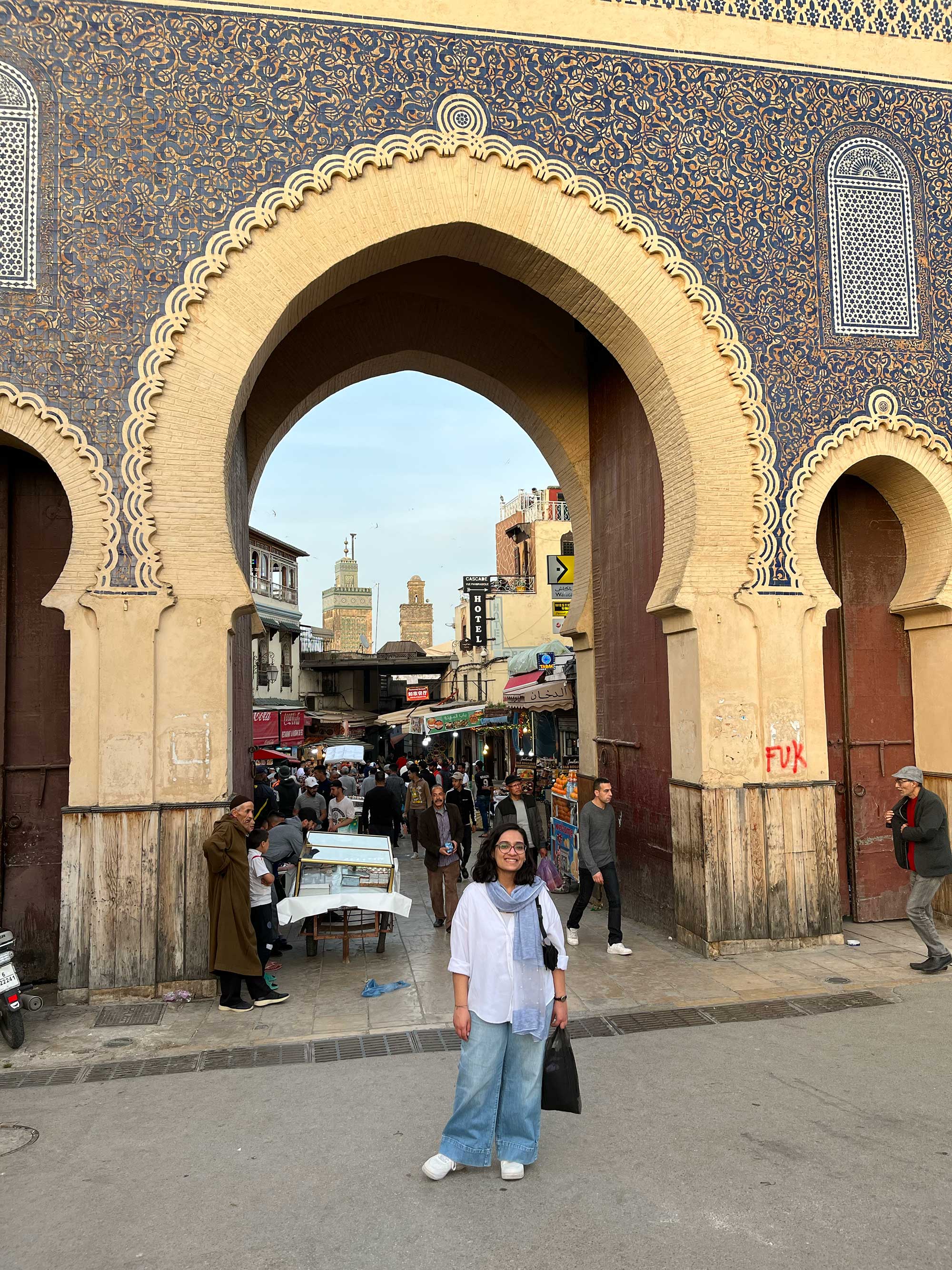 Soha Saghir traveling with the Watson Foundation