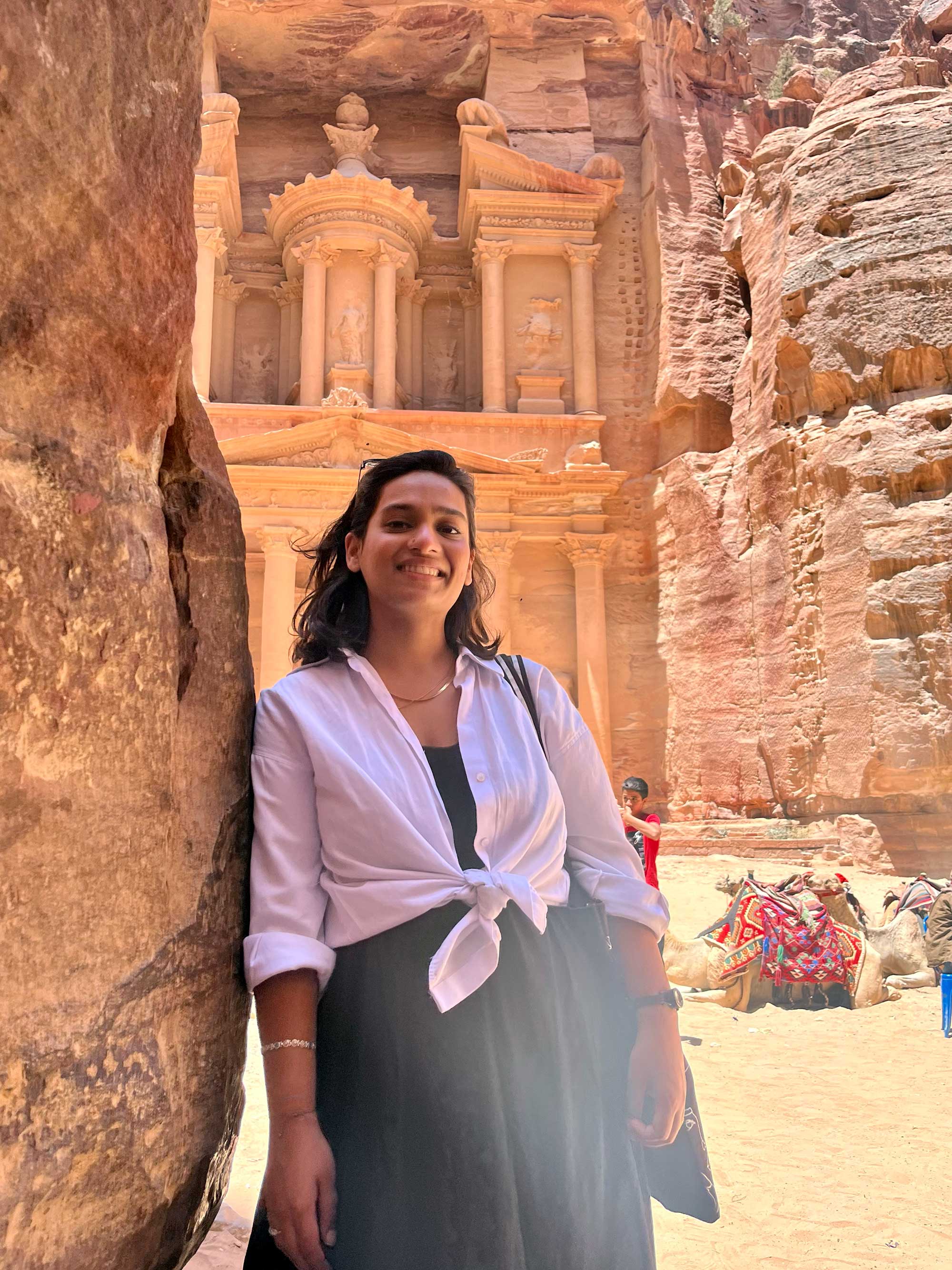 Soha Saghir traveling with the Watson Foundation