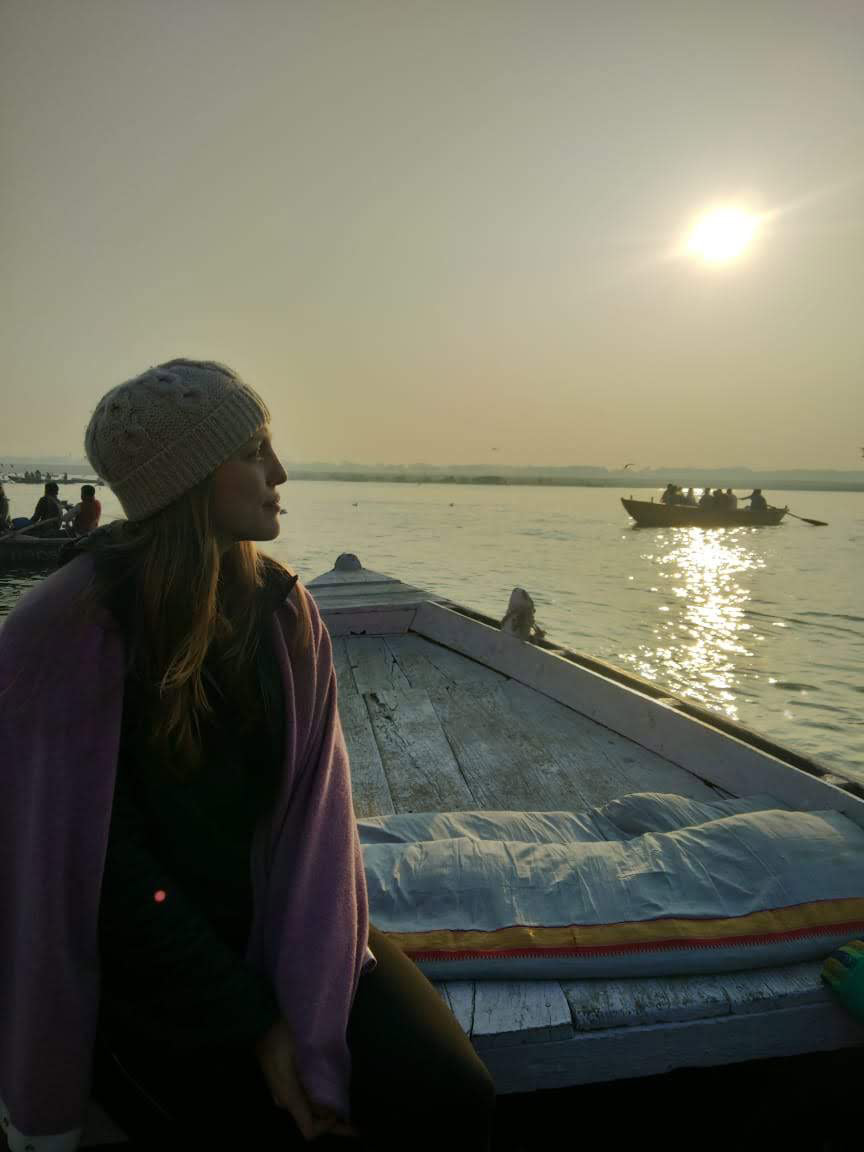 Natalie Connell traveling with the Watson Foundation