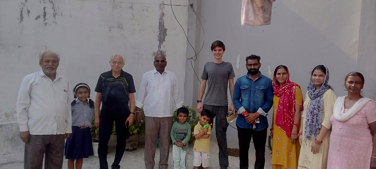 Alex DelFranco traveling with the Watson Foundation
