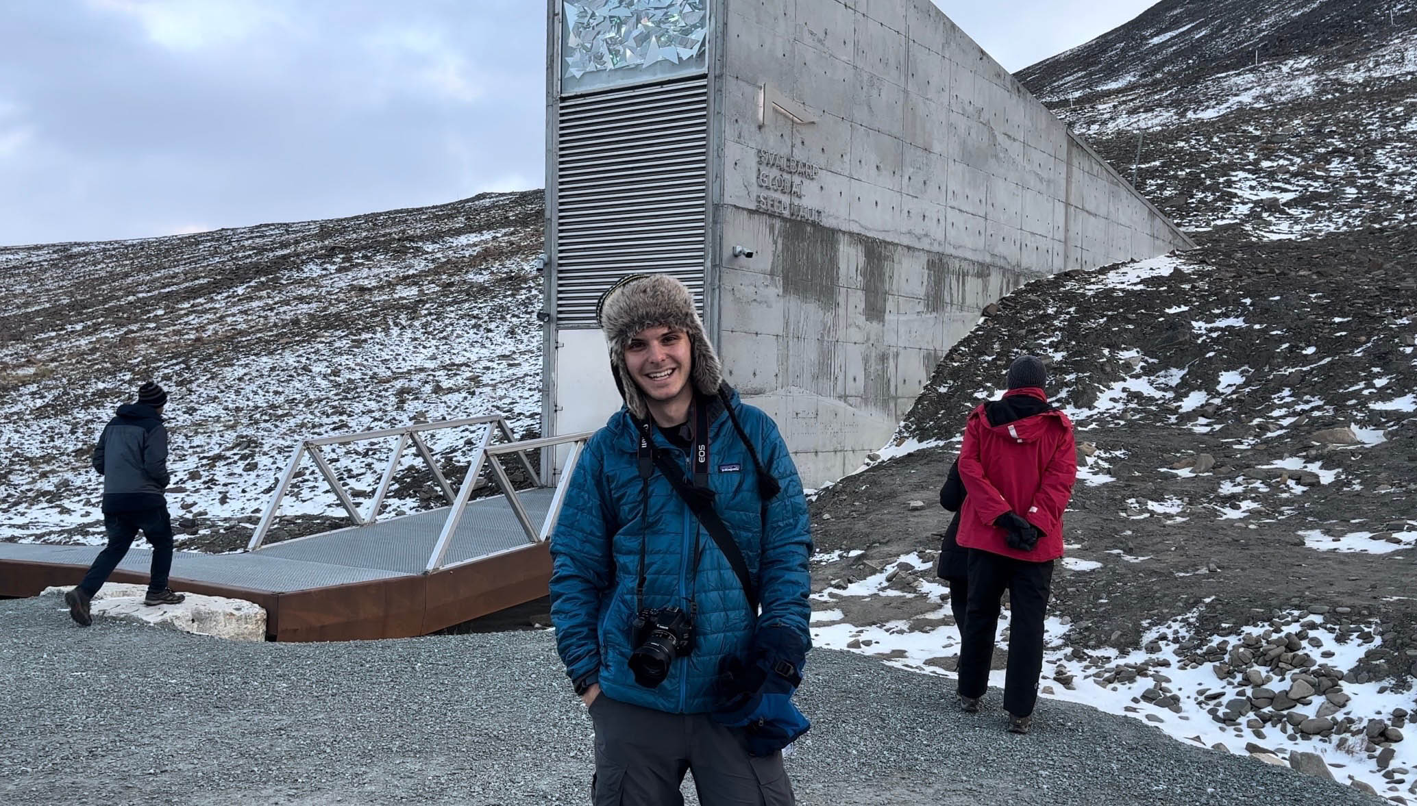 Alex DelFranco traveling with the Watson Foundation