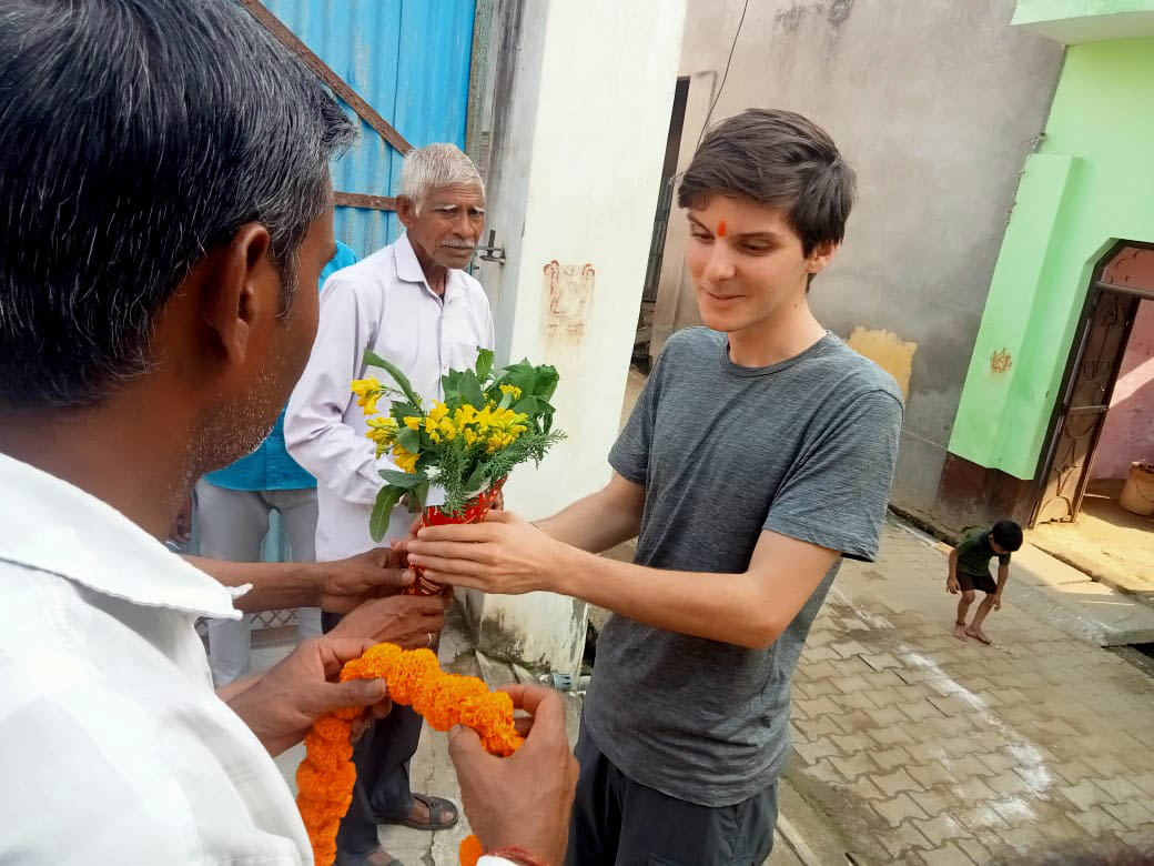 Alex DelFranco traveling with the Watson Foundation