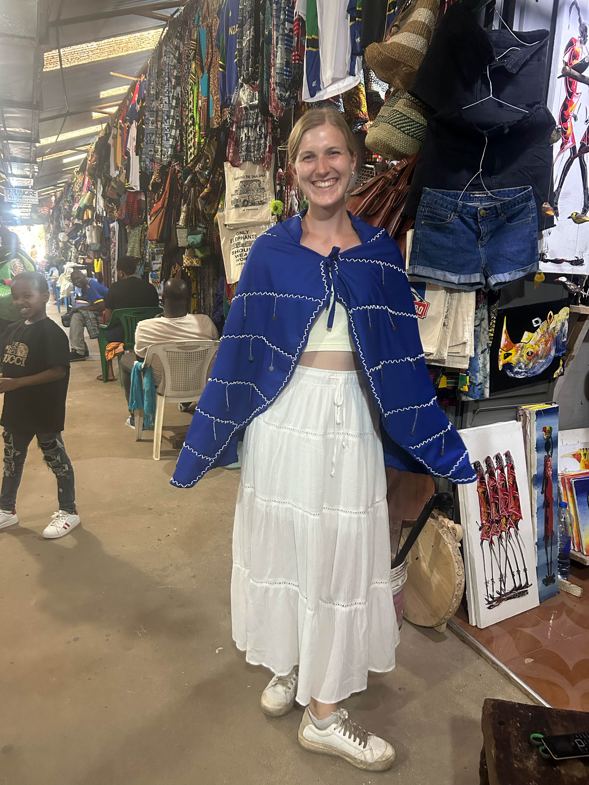 Annie Barrett traveling with the Watson Foundation