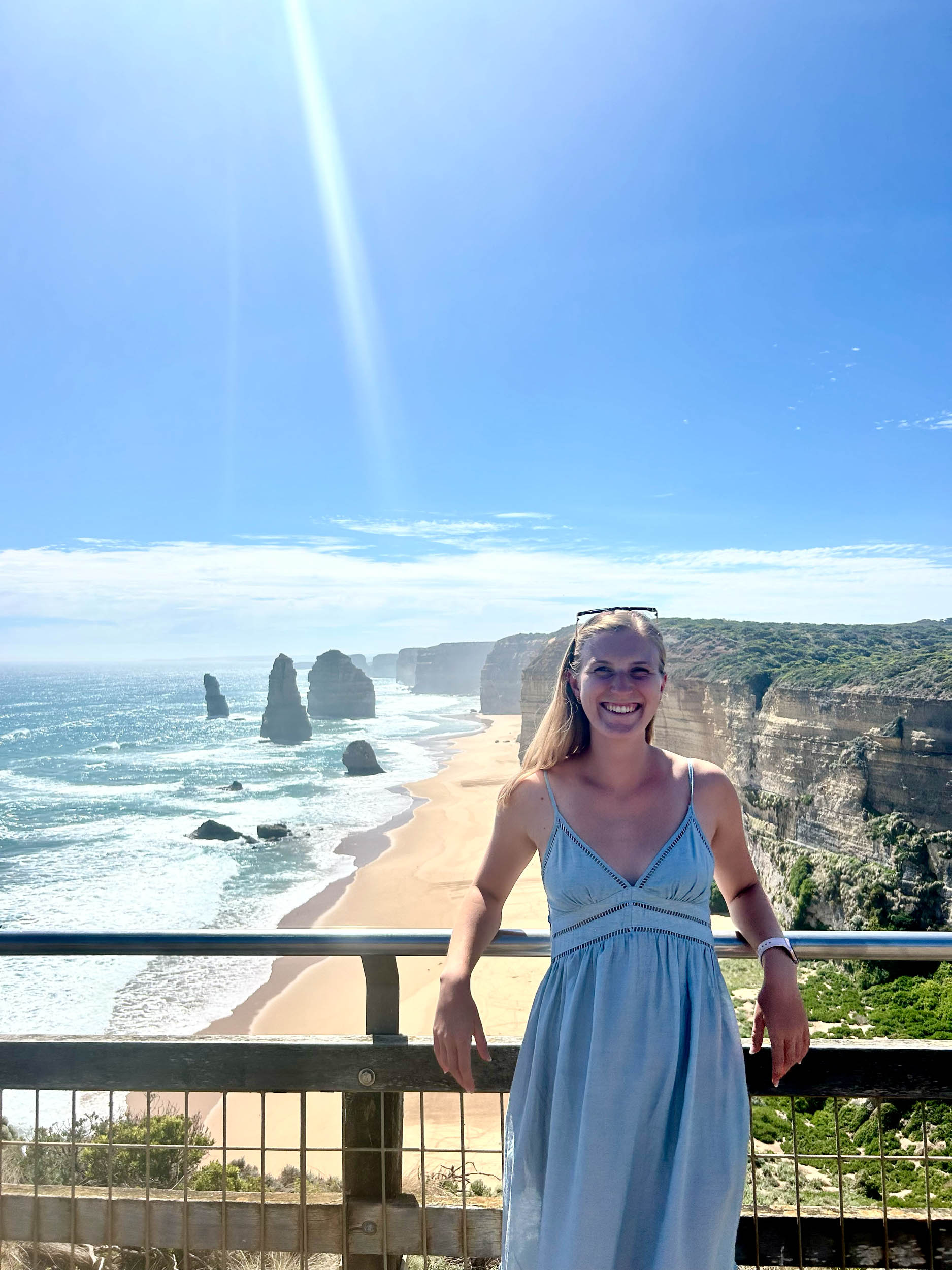 Annie Barrett traveling with the Watson Foundation
