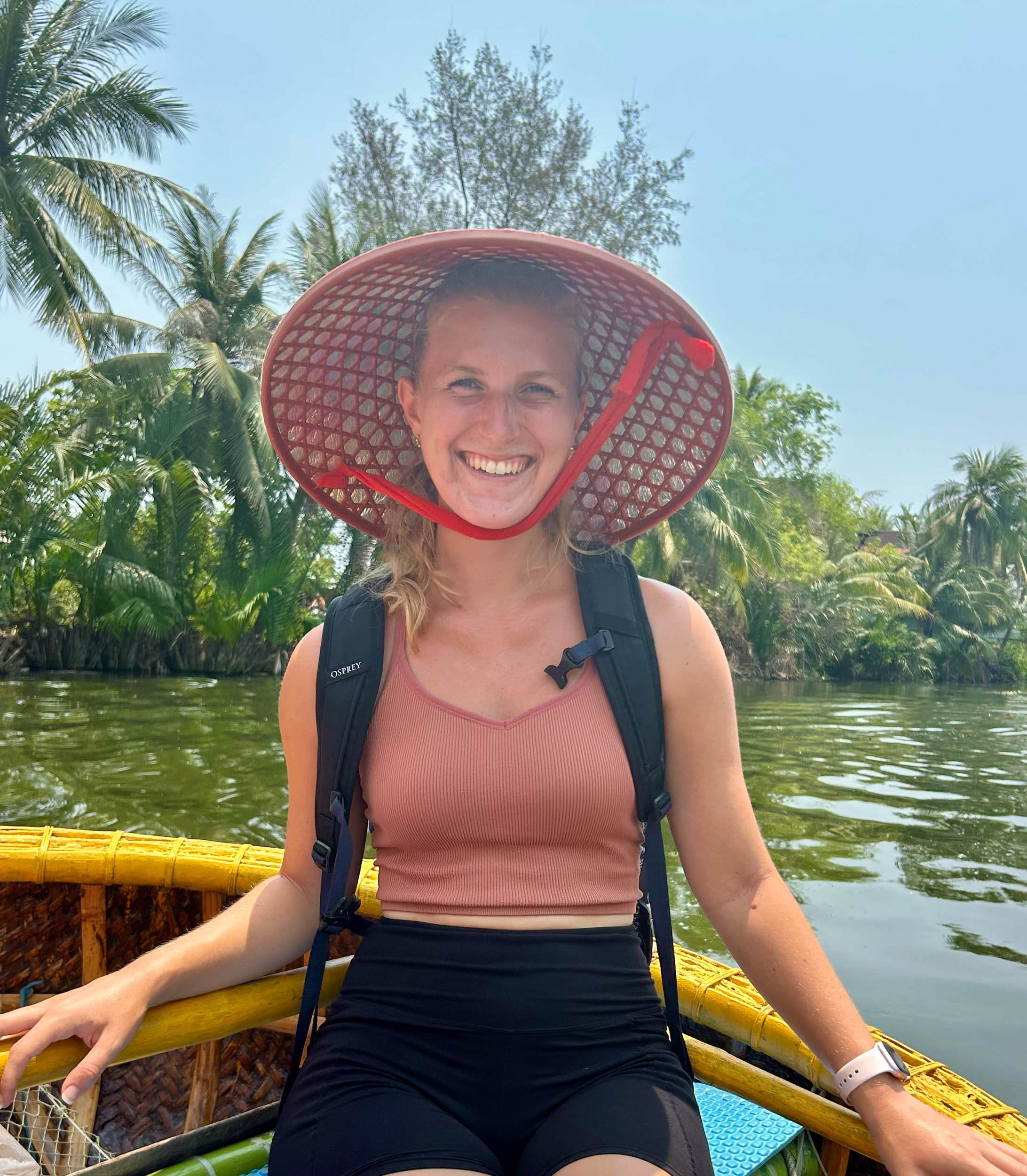 Annie Barrett traveling with the Watson Foundation