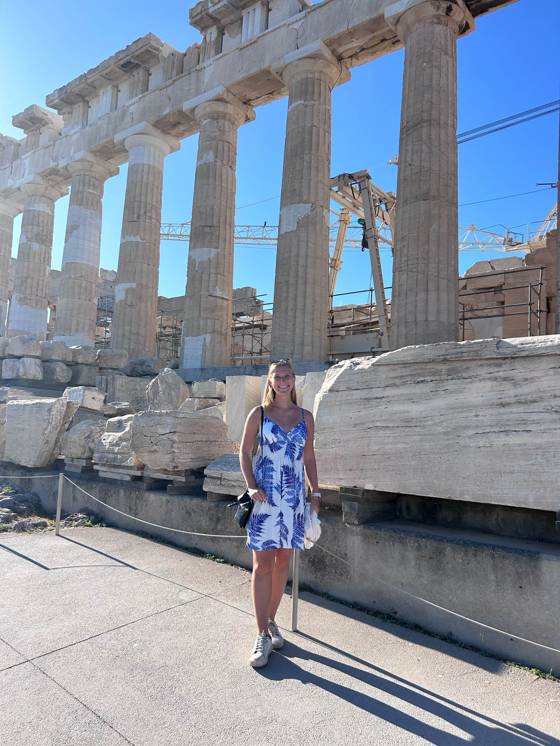Annie Barrett traveling with the Watson Foundation