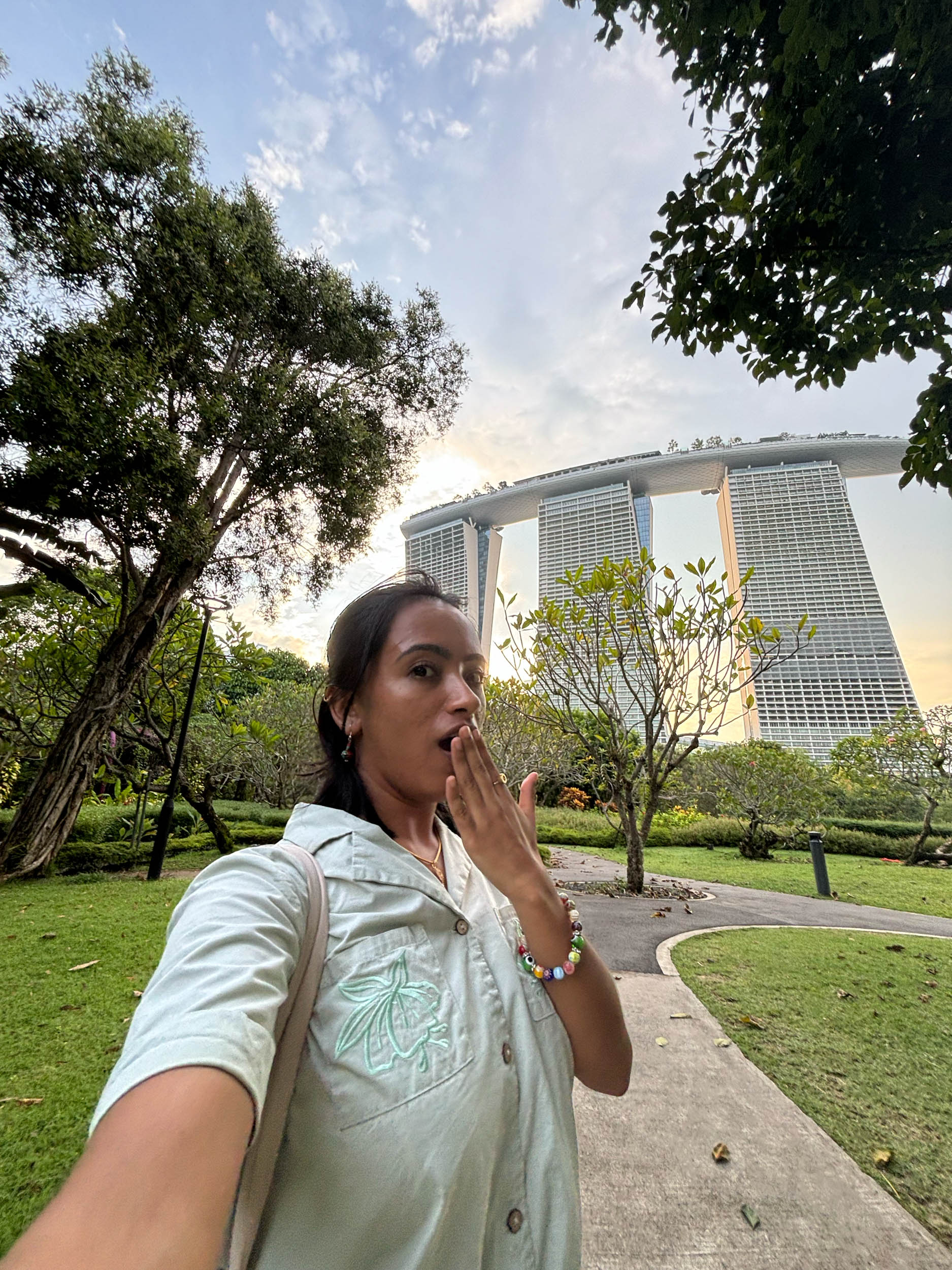 Anusha Karki traveling with the Watson Foundation