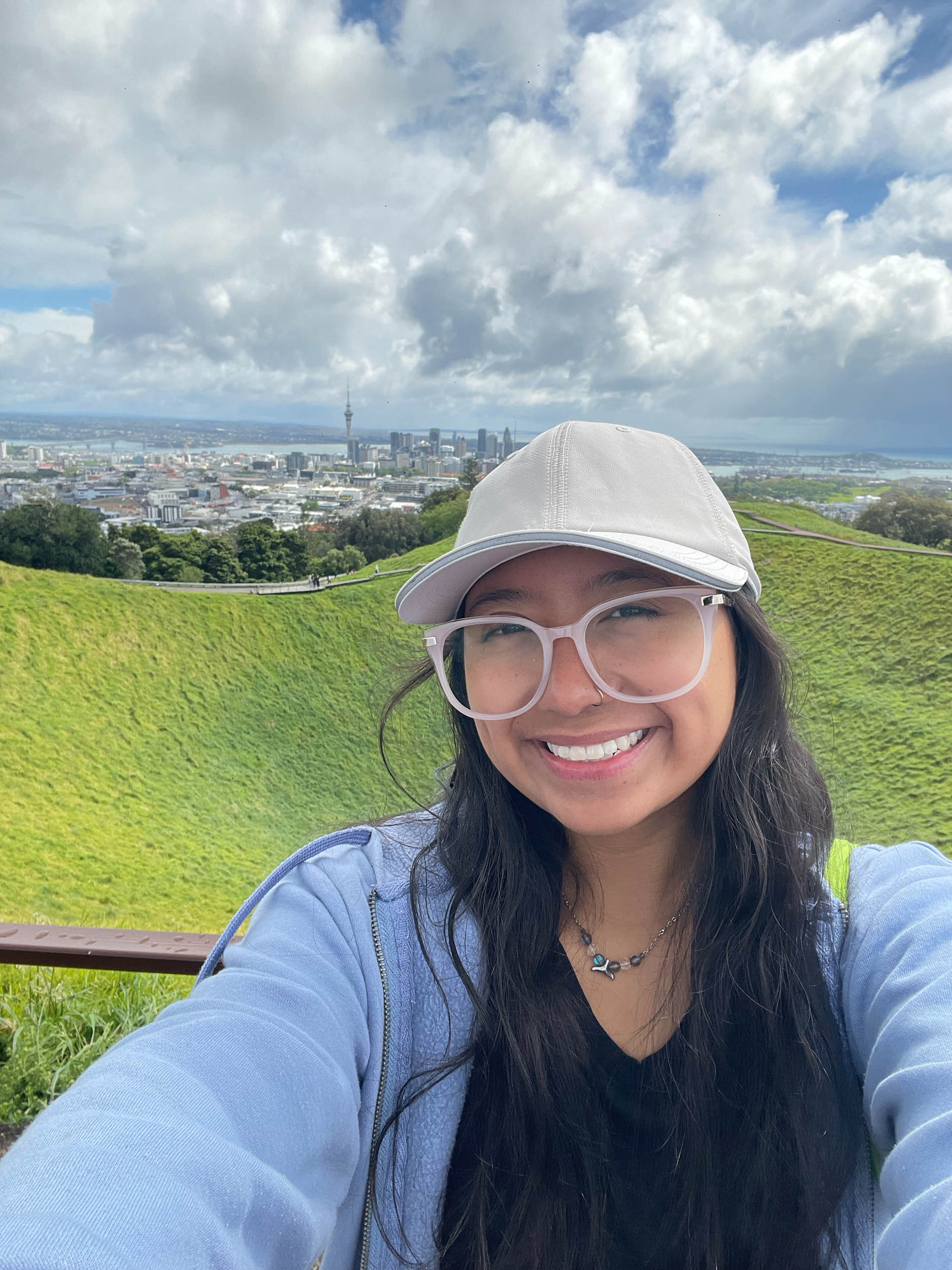 Atquetzali Quiroz traveling with the Watson Foundation