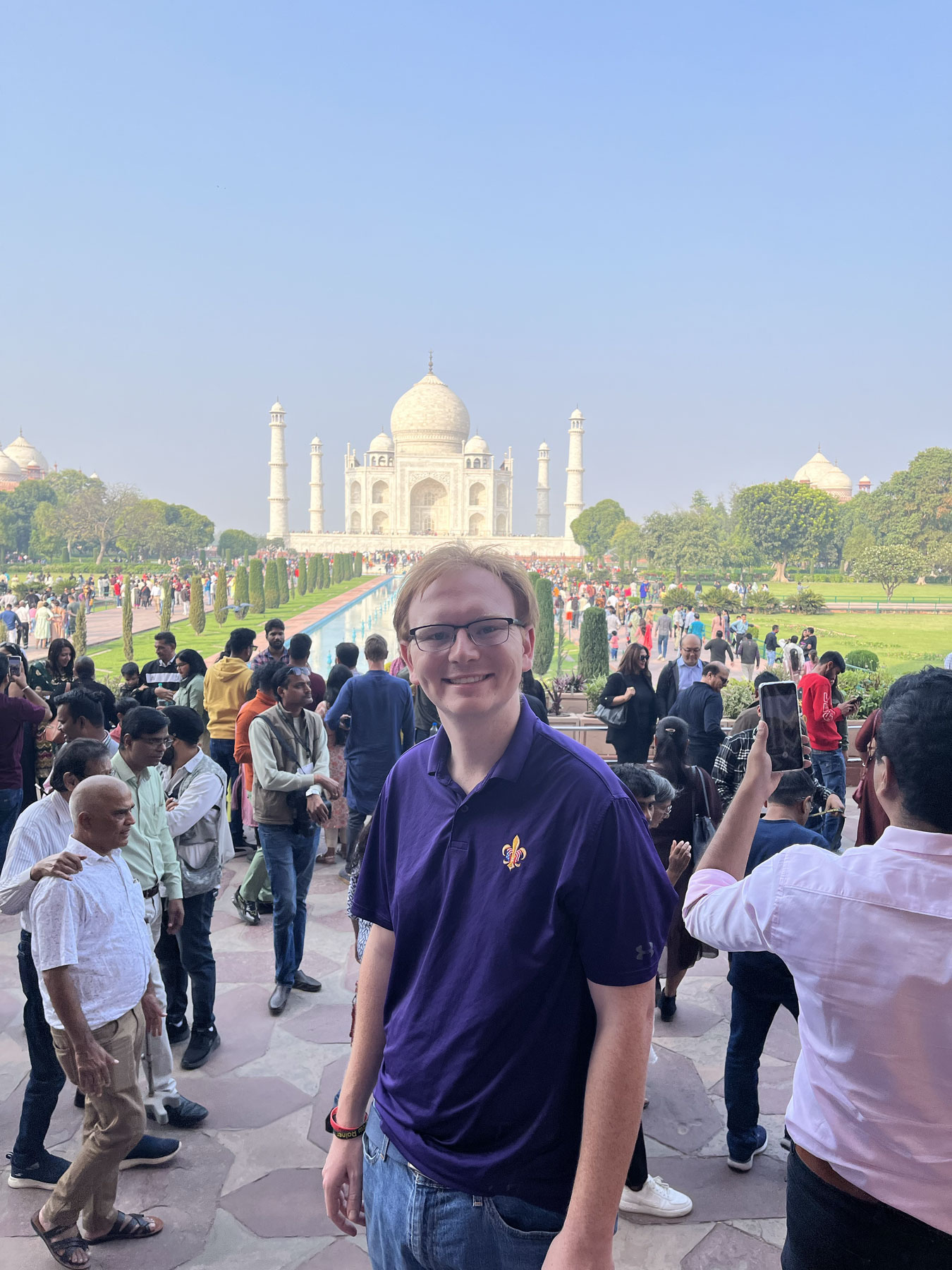 Benjamin Oelkers traveling with the Watson Foundation