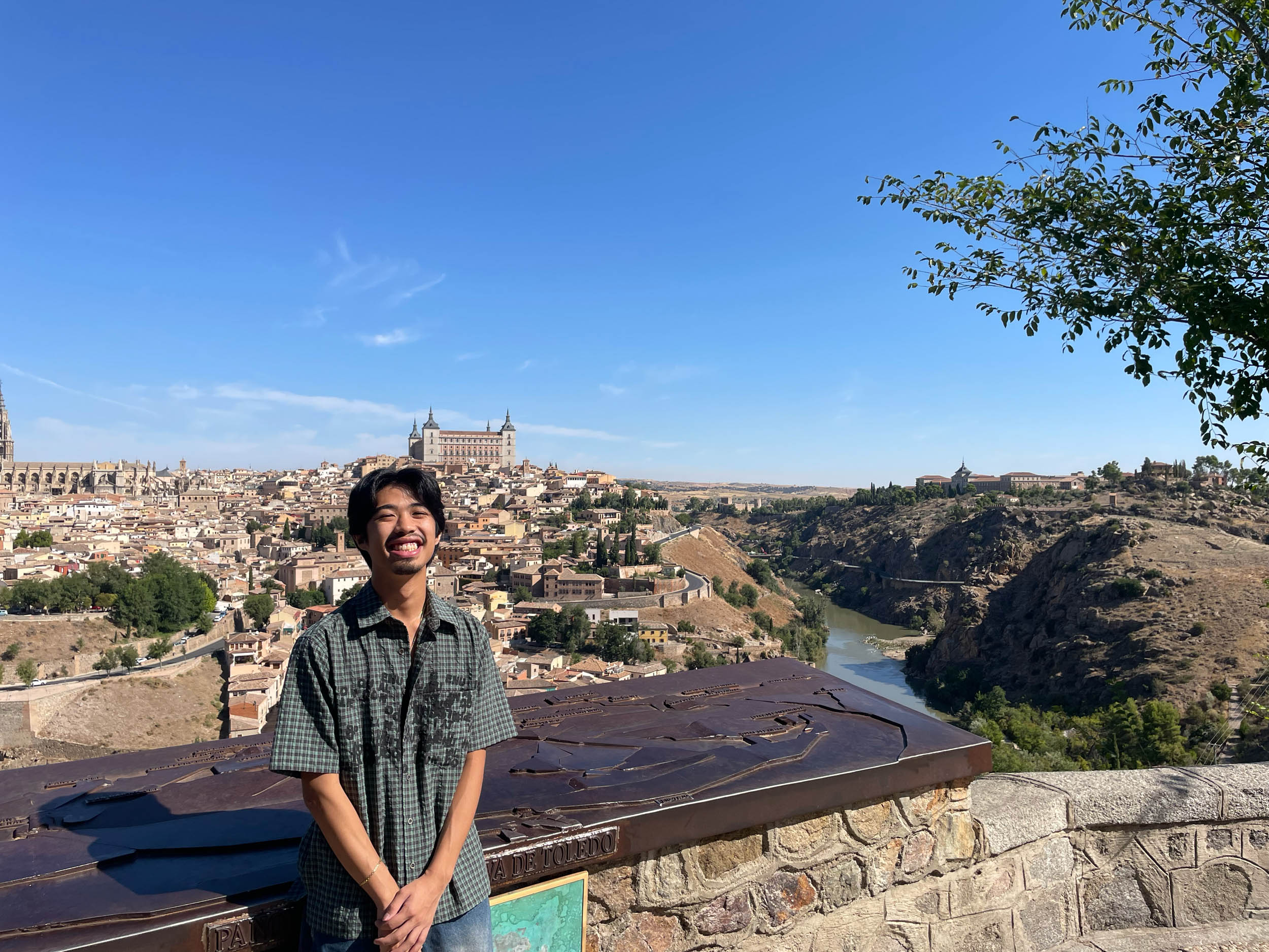Carlos Yu traveling with the Watson Foundation