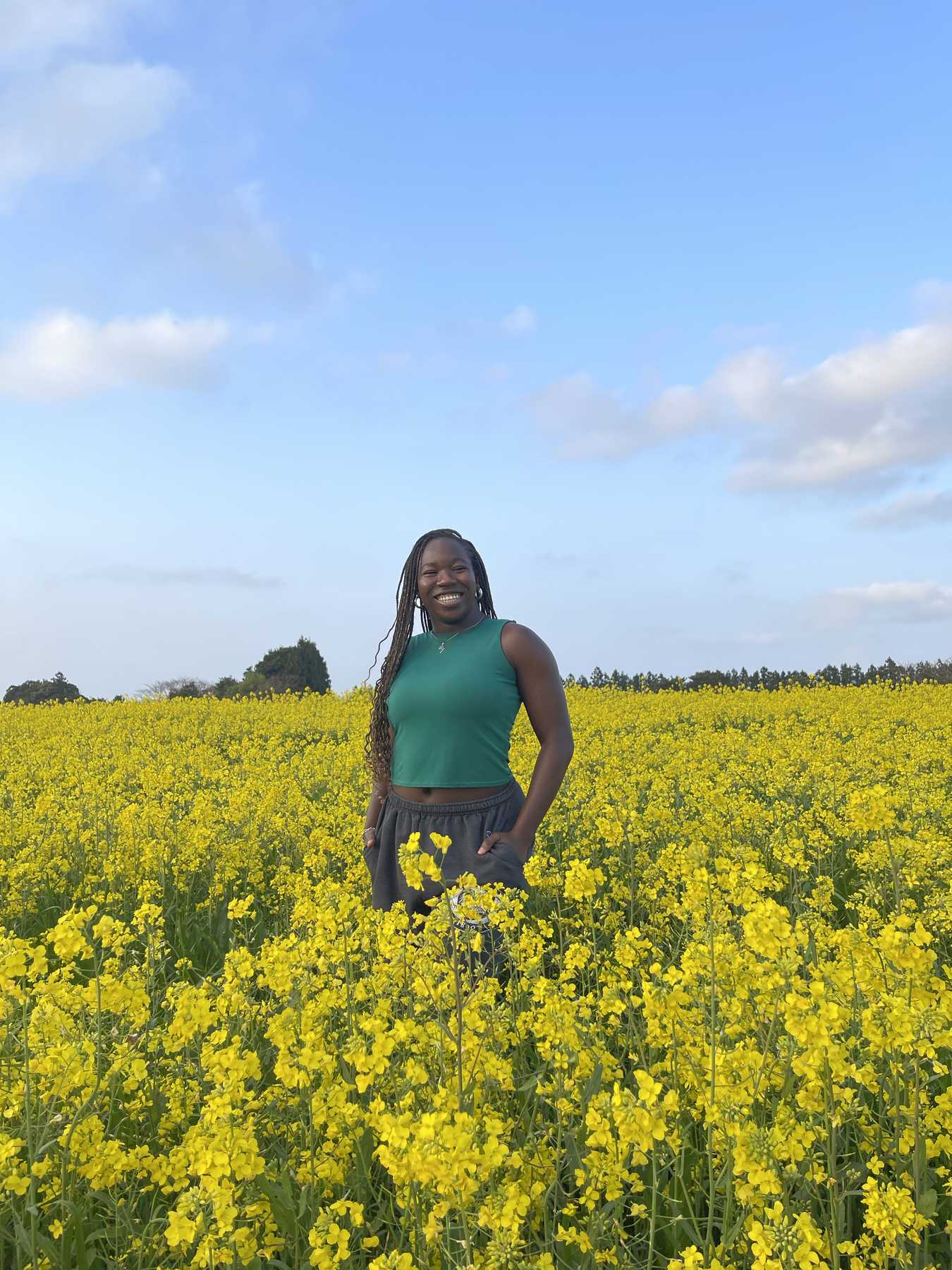 Caro Djakuduel traveling with the Watson Foundation