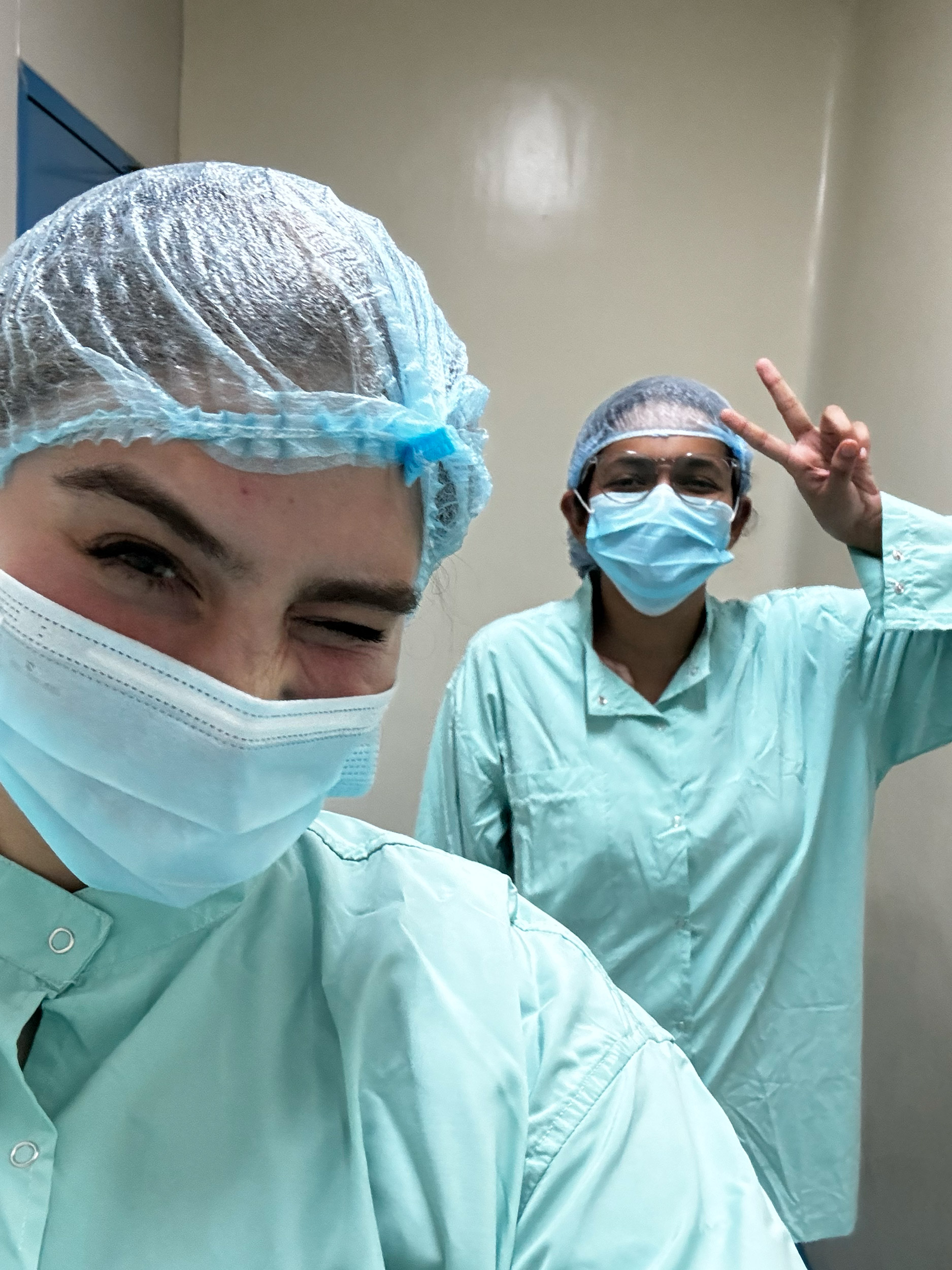 Chloe Vasquez traveling with the Watson Foundation