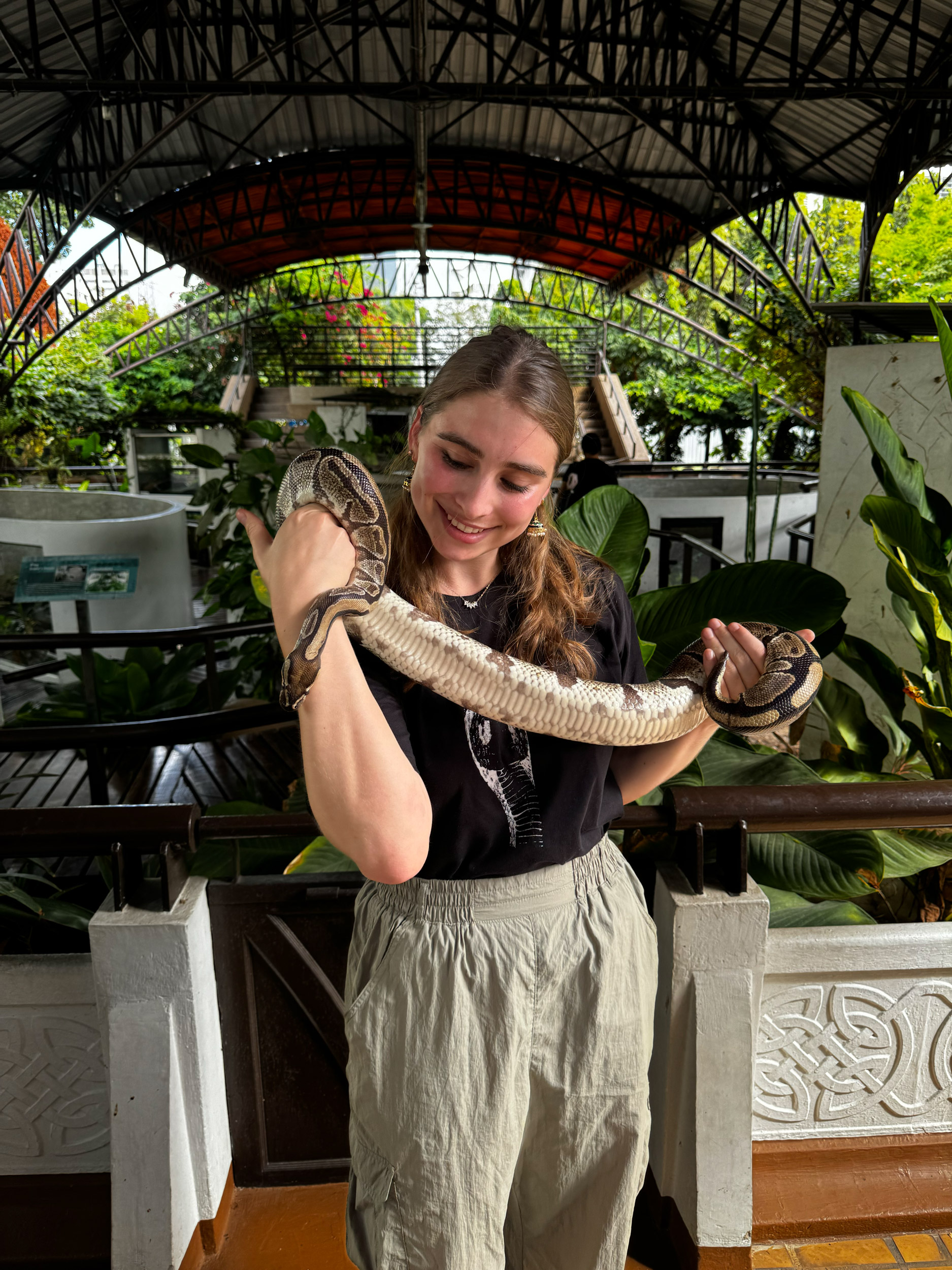 Chloe Vasquez traveling with the Watson Foundation