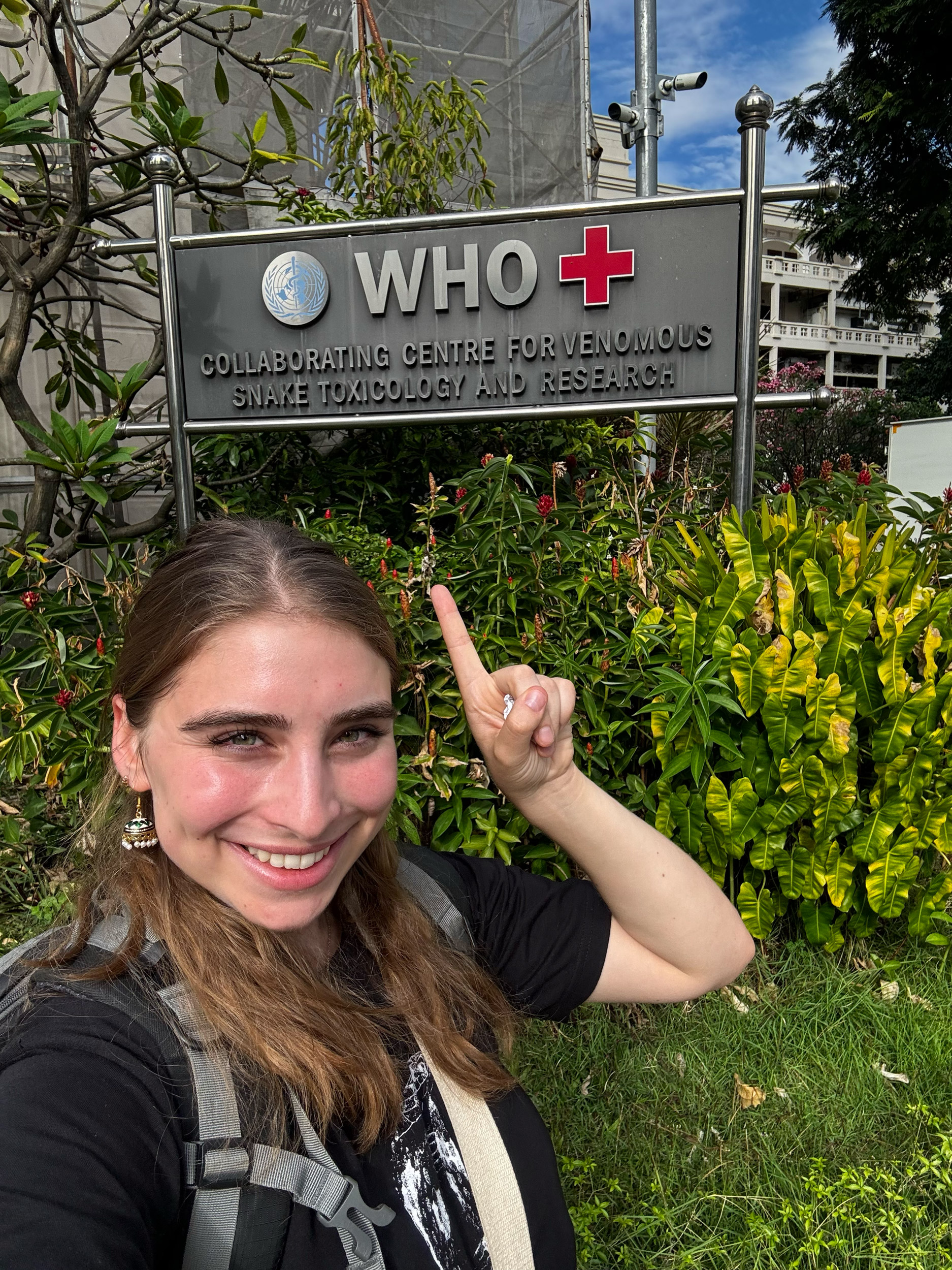 Chloe Vasquez traveling with the Watson Foundation