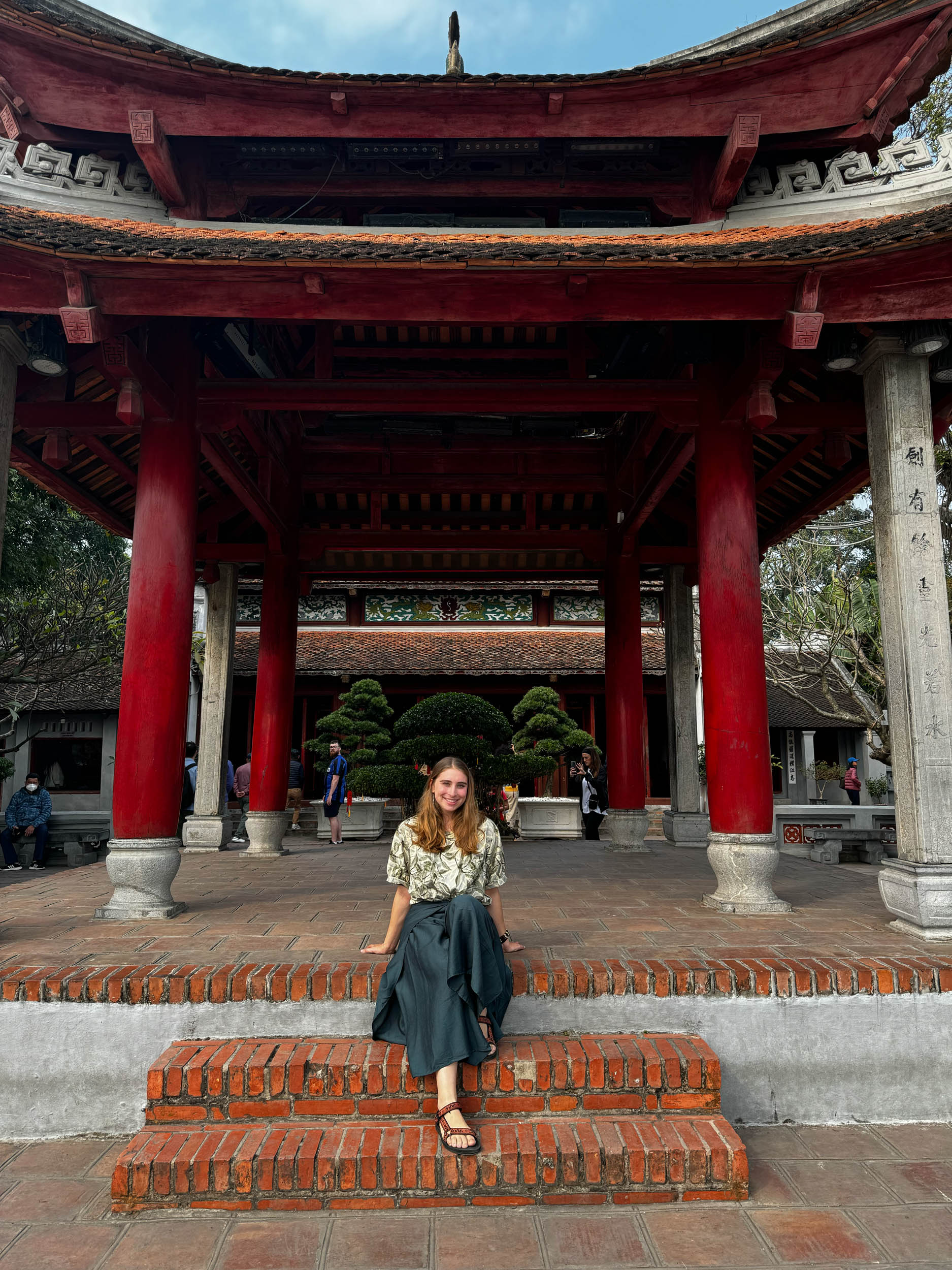 Chloe Vasquez traveling with the Watson Foundation