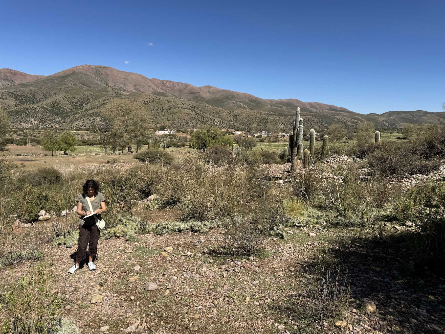 Clara Benadon traveling with the Watson Foundation