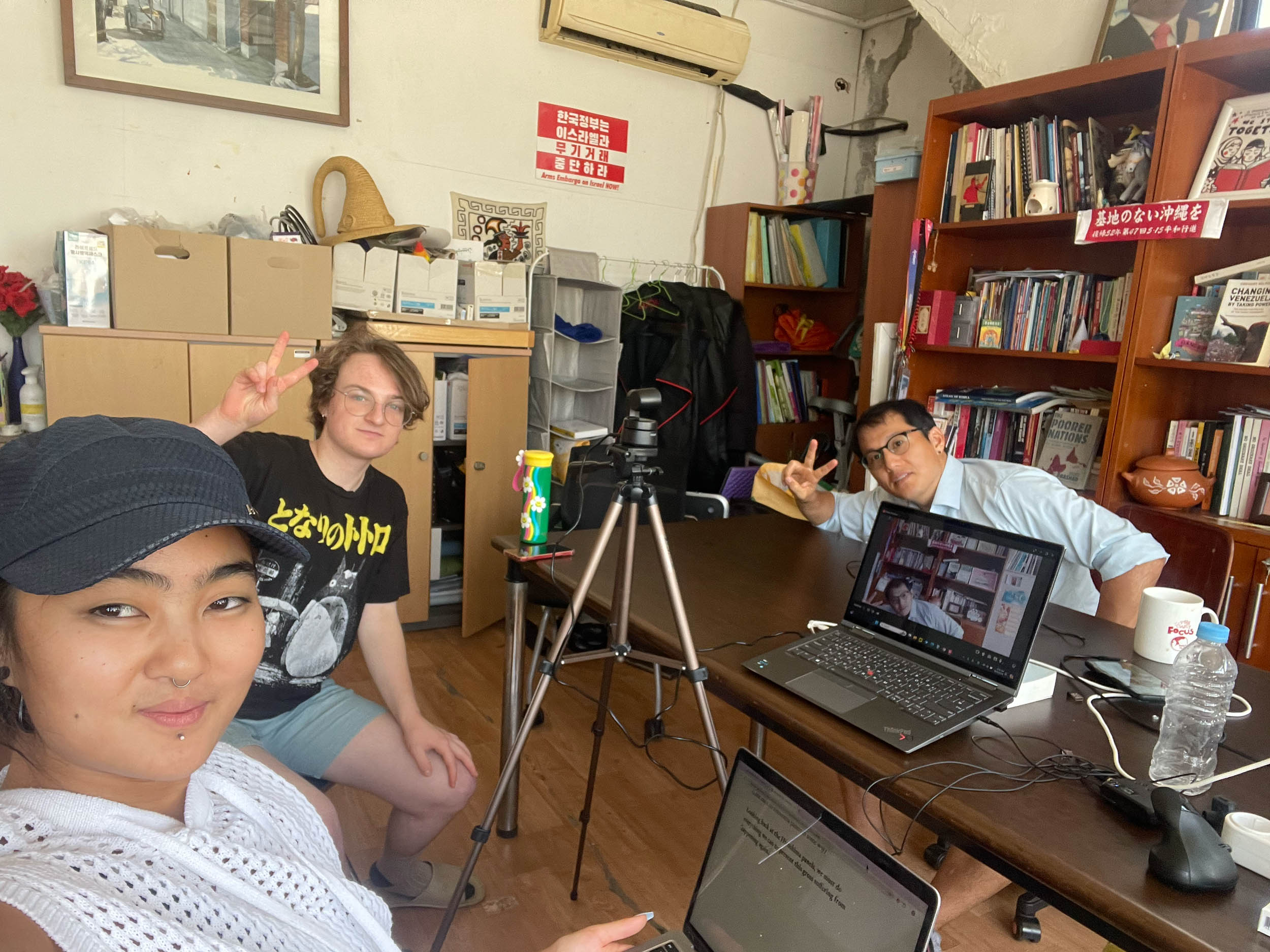Darcy Kim traveling with the Watson Foundation