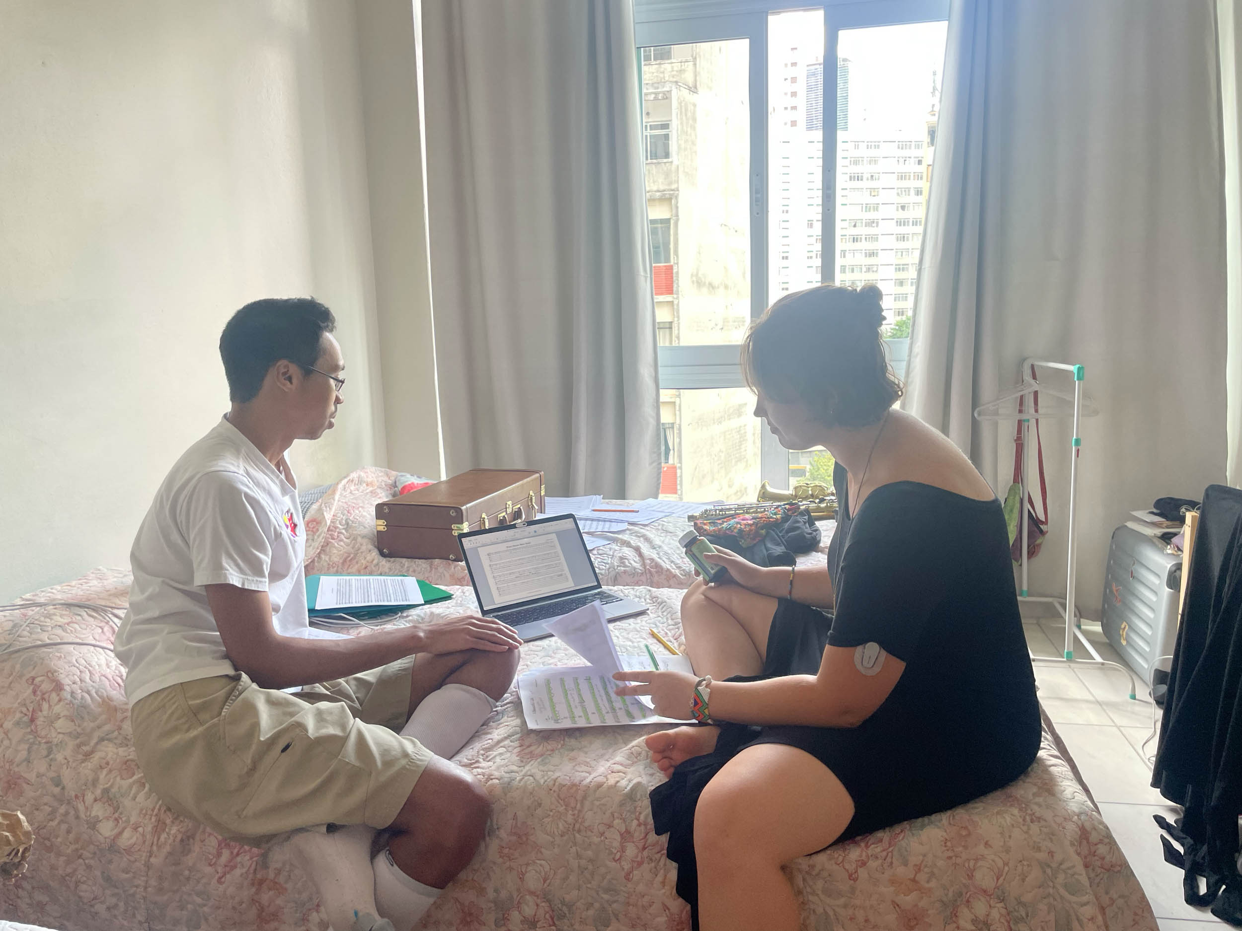Darcy Kim traveling with the Watson Foundation