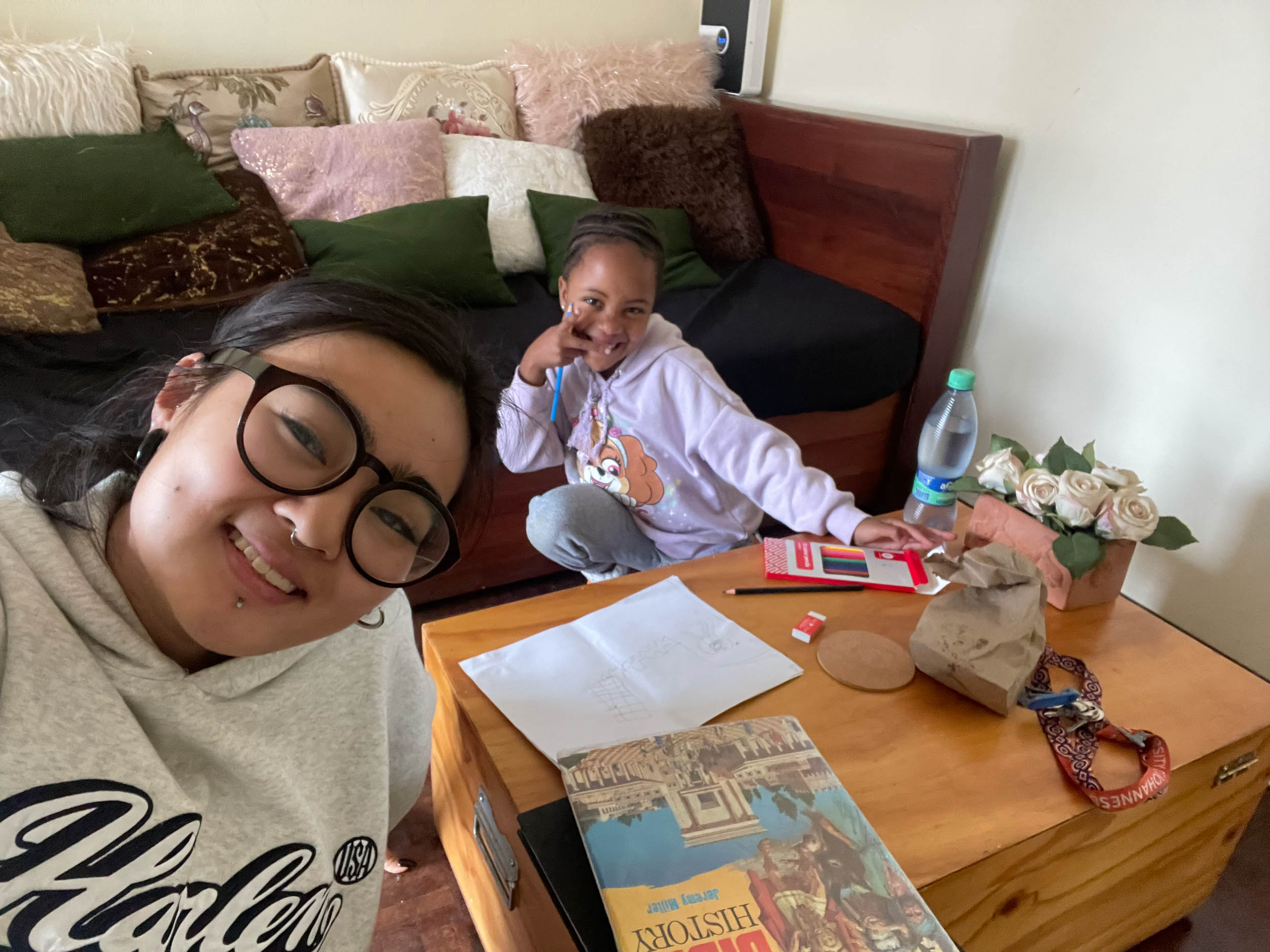 Darcy Kim traveling with the Watson Foundation