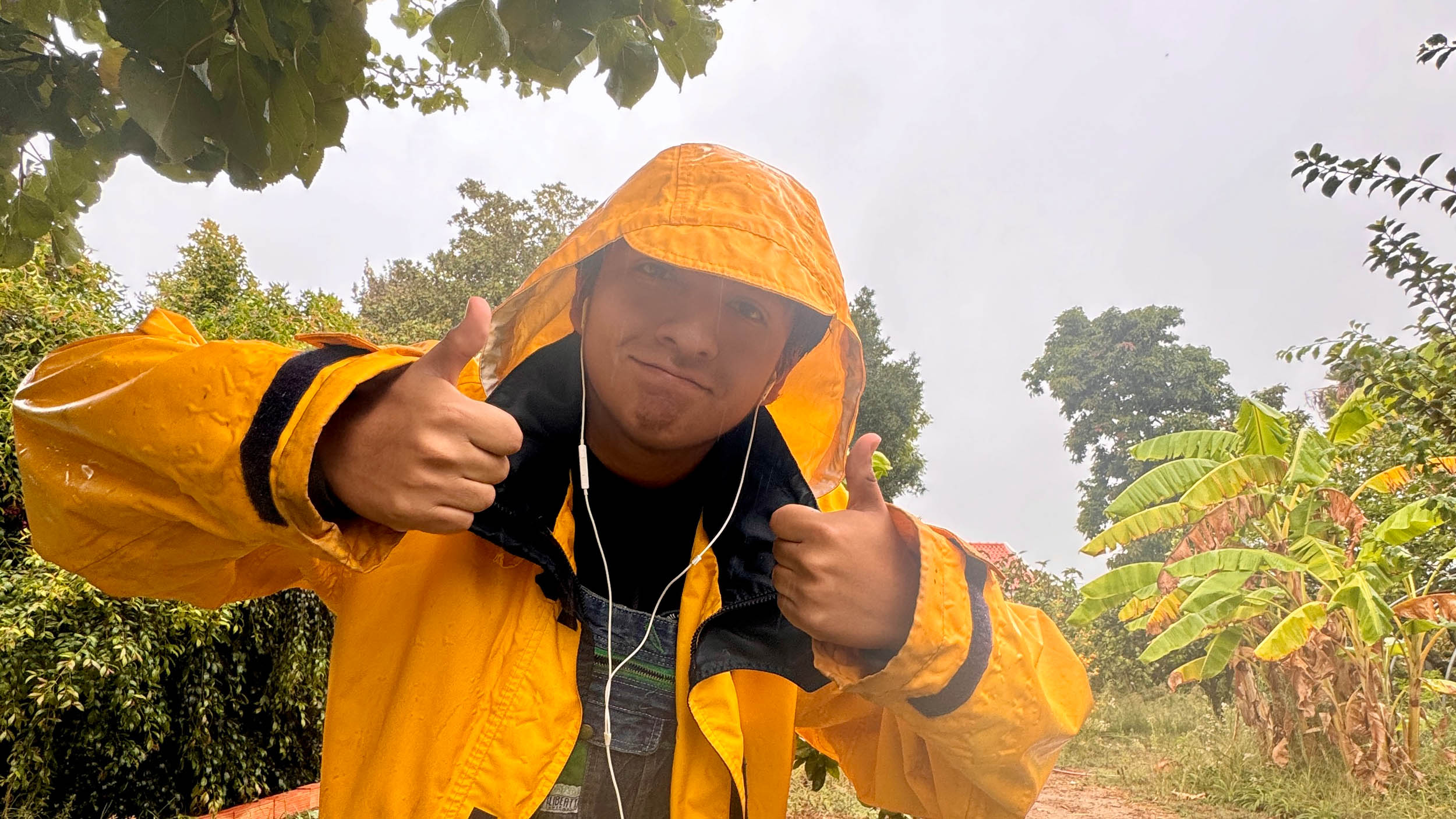 Dylan Campos traveling with the Watson Foundation