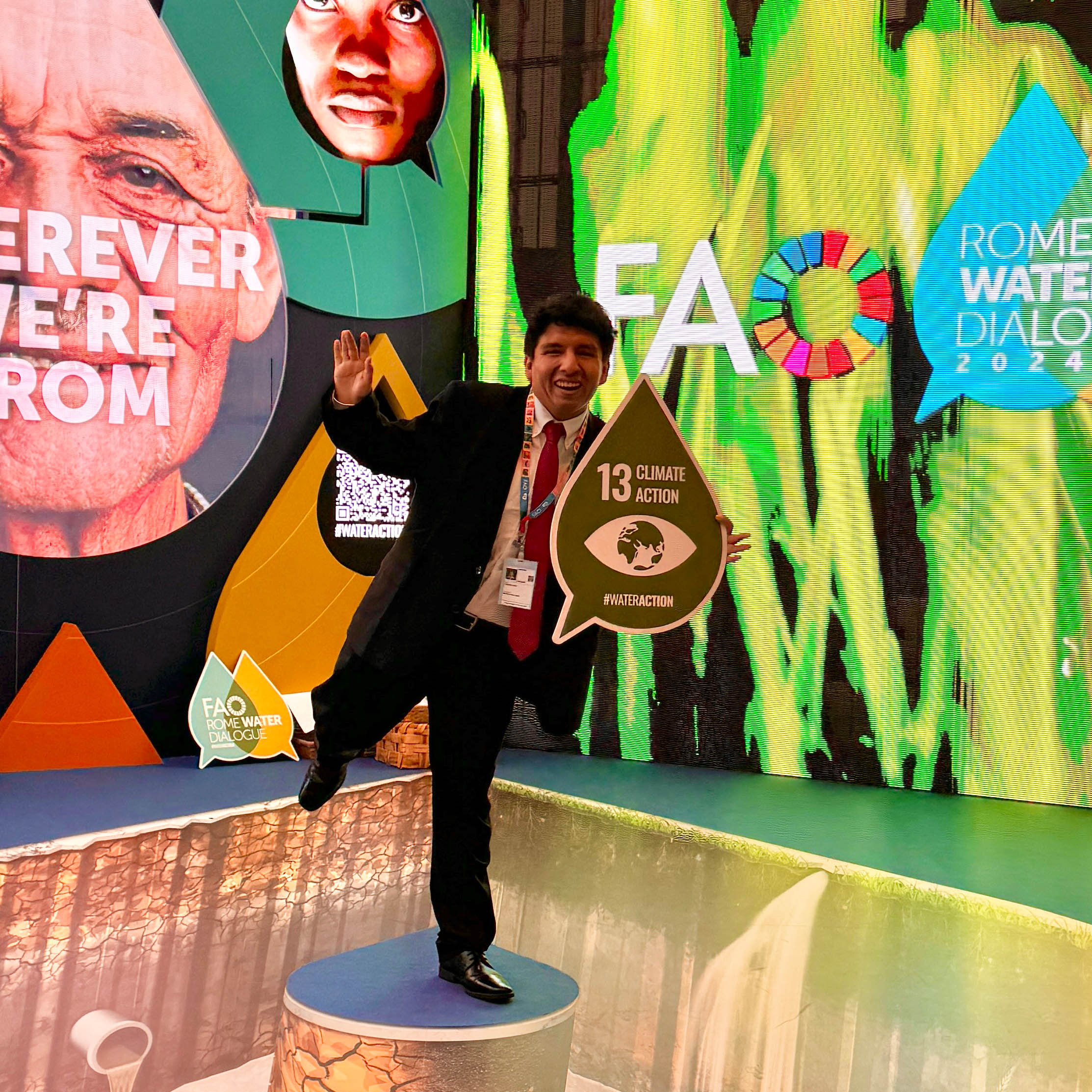 Dylan Campos traveling with the Watson Foundation