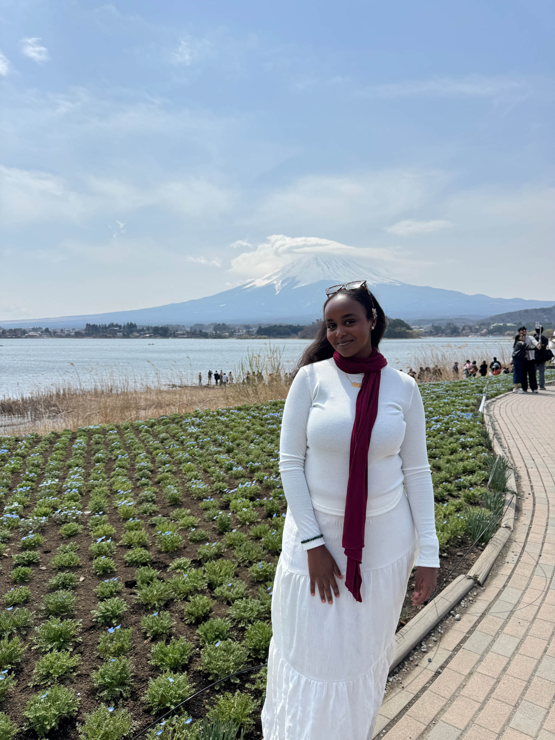 Ebyan Abshir traveling with the Watson Foundation